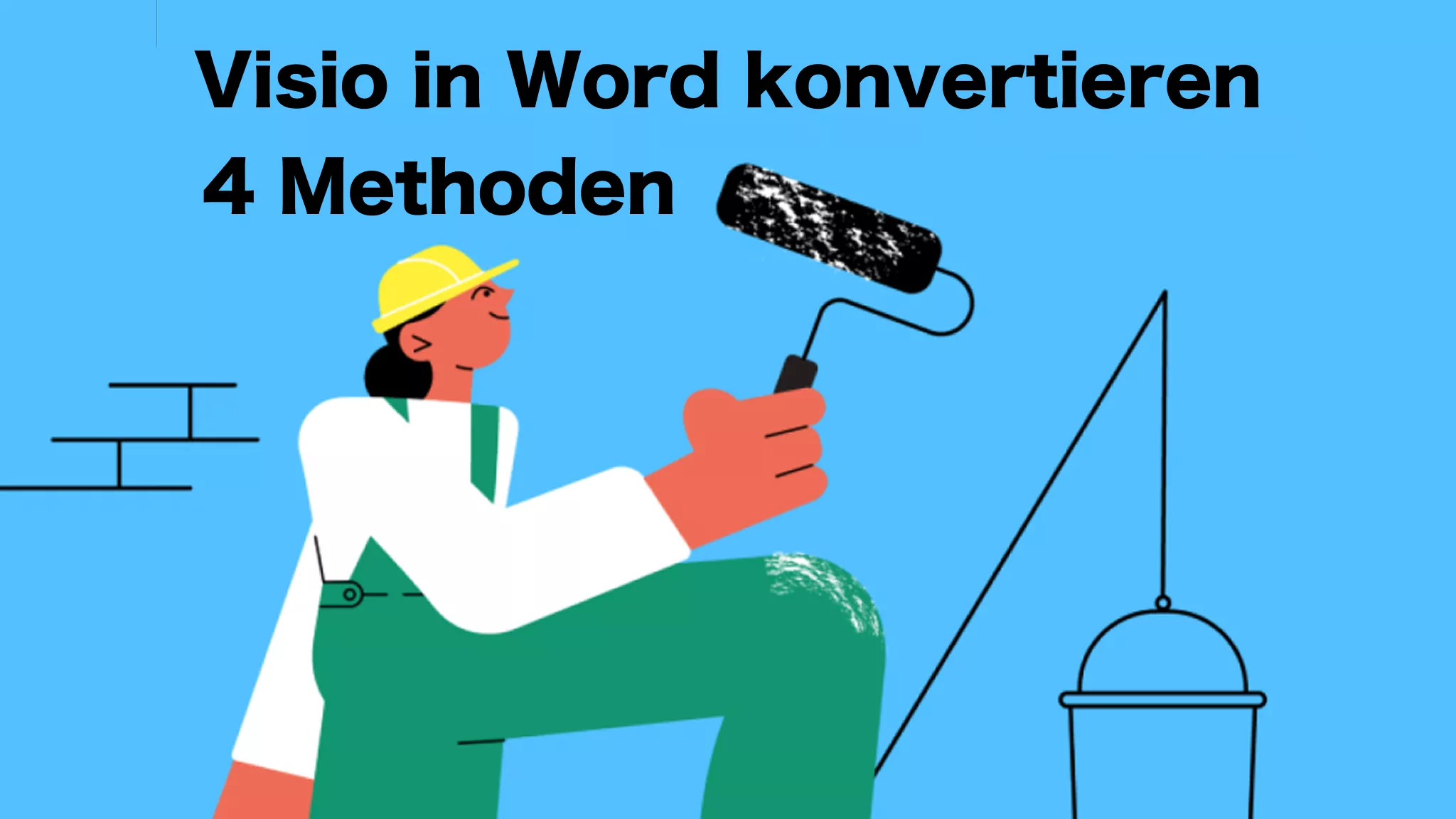 Wie konvertiert man Visio in Word? (4 Methoden)