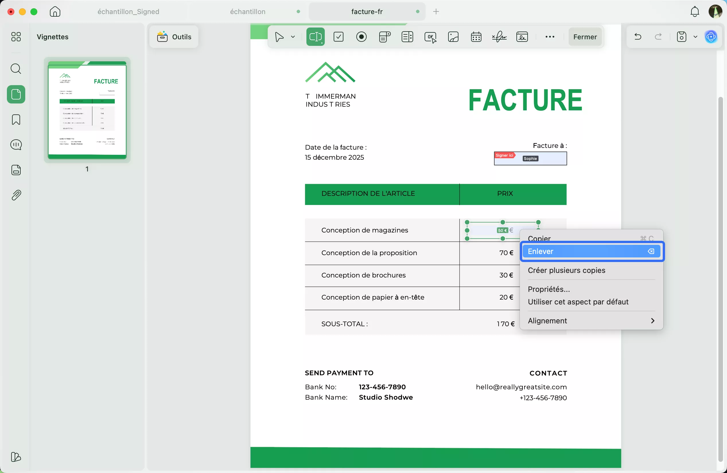 entrer en mode formulaire