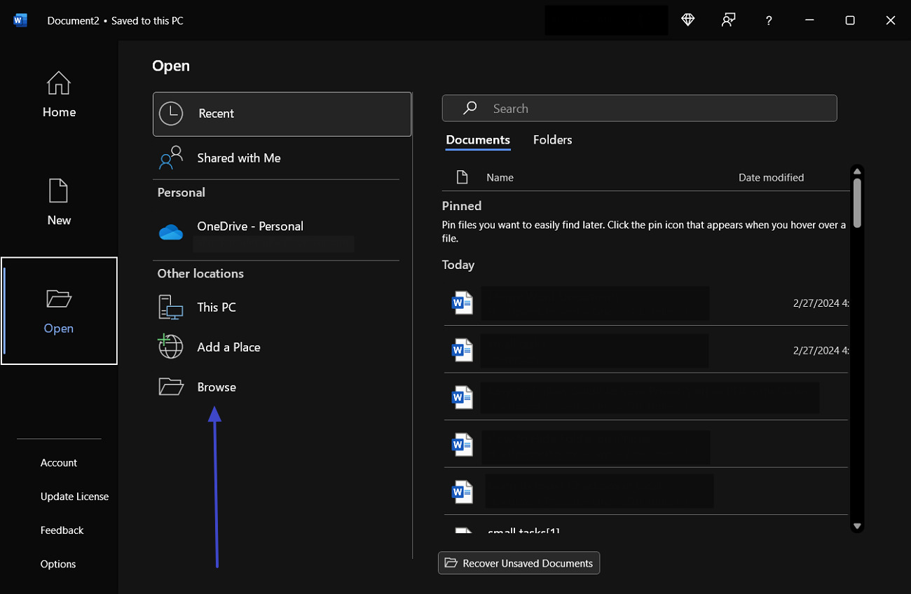 merge word documents split them