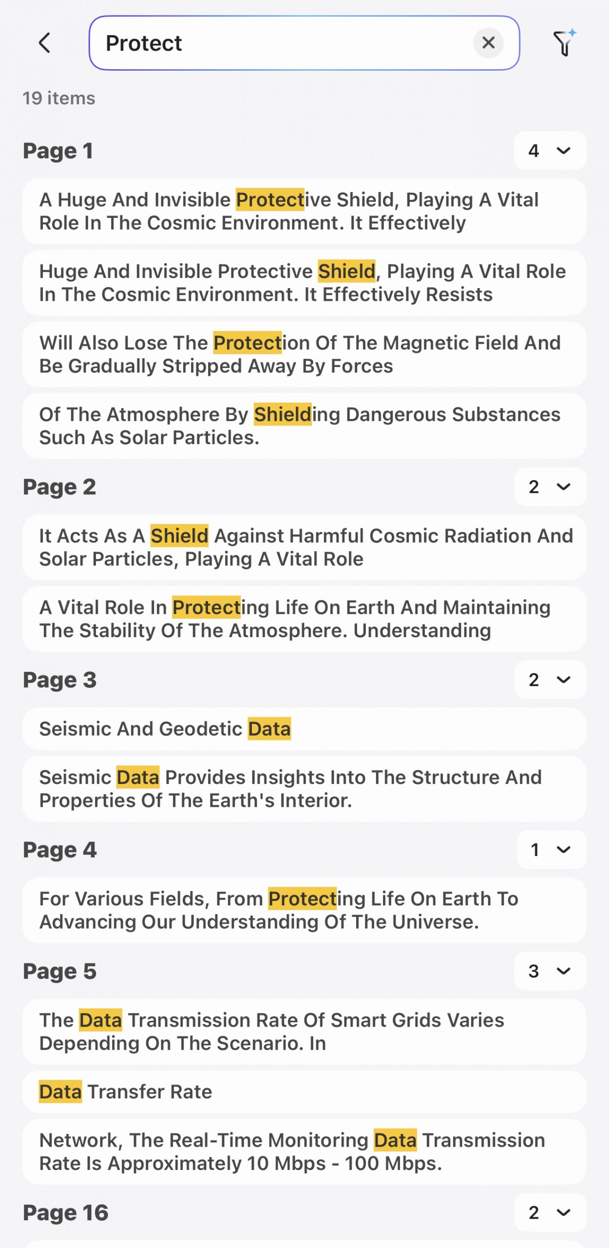 ios semantic search updf