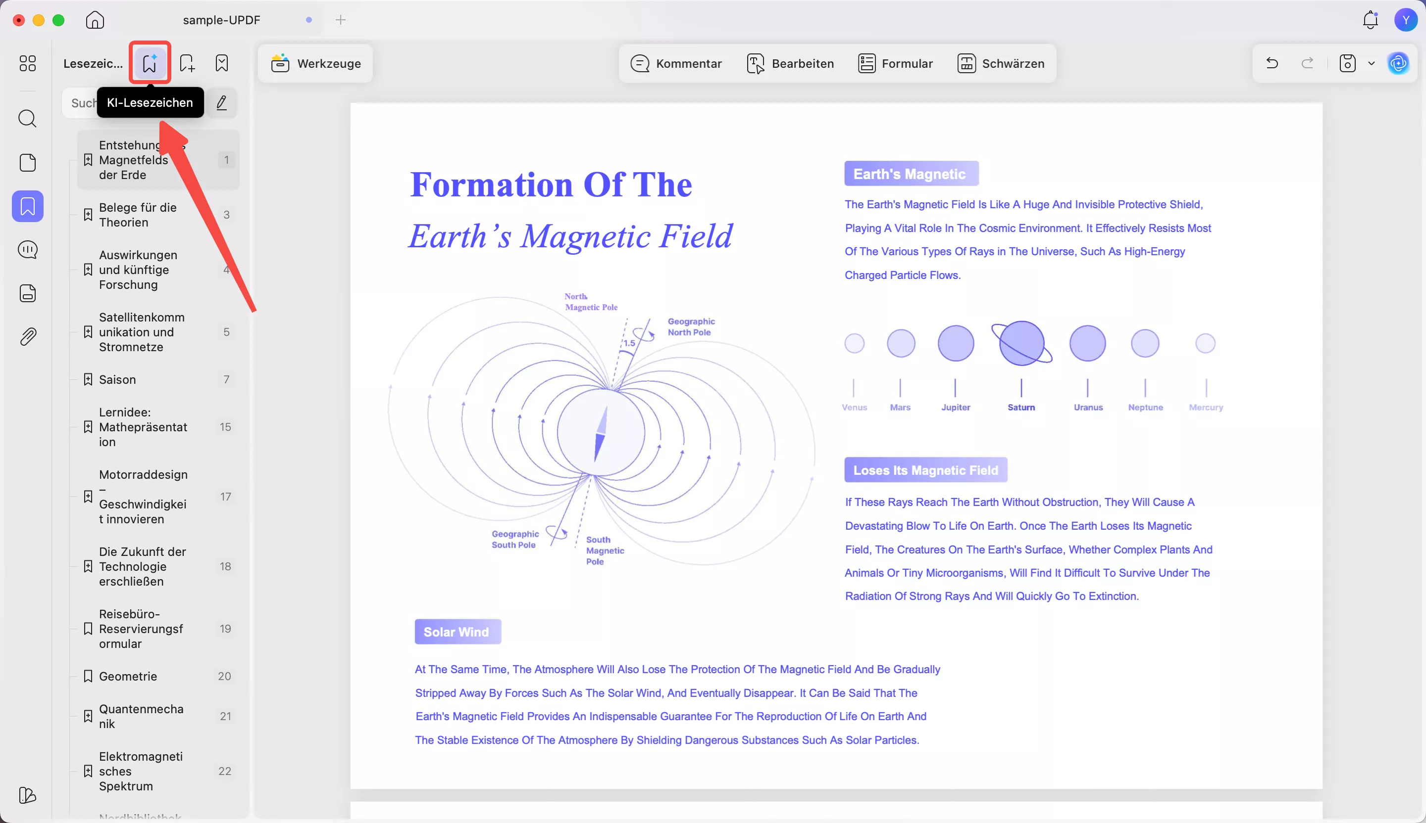 Automatische Lesezeichen generieren und als PDF speichern