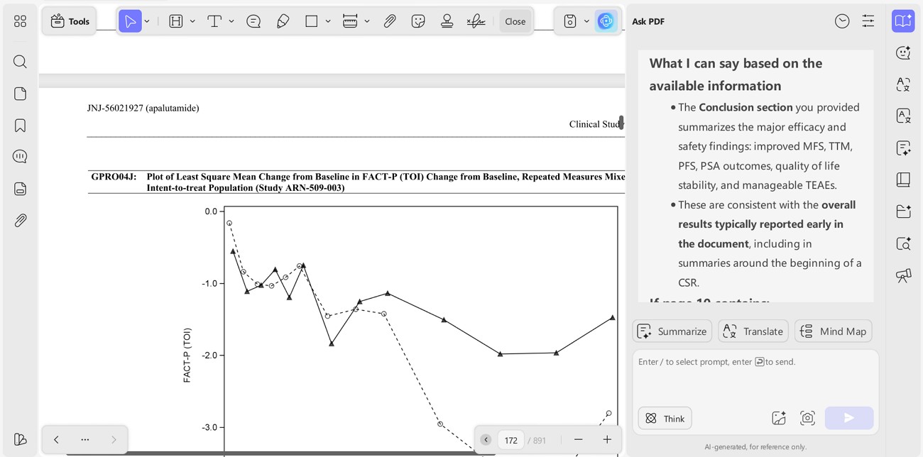 ask pdf feature in updf