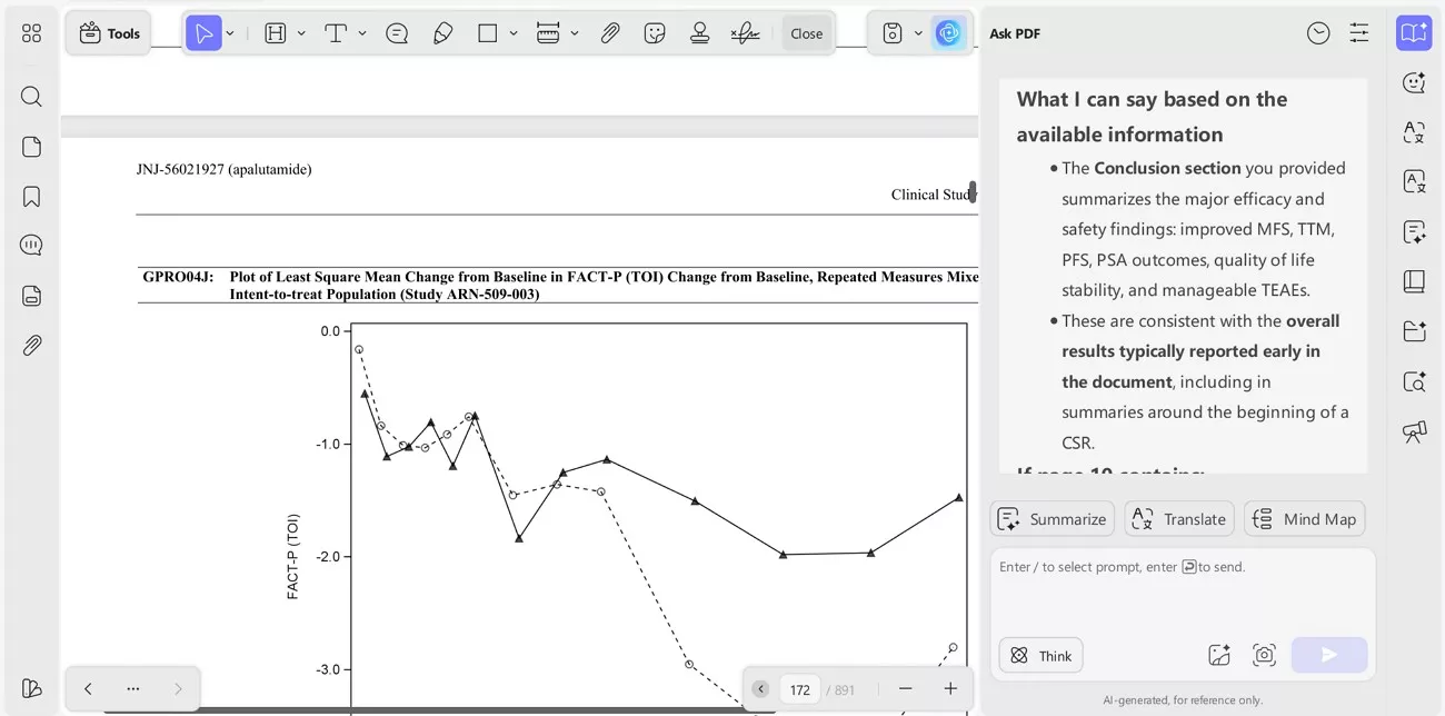ask pdf feature in updf