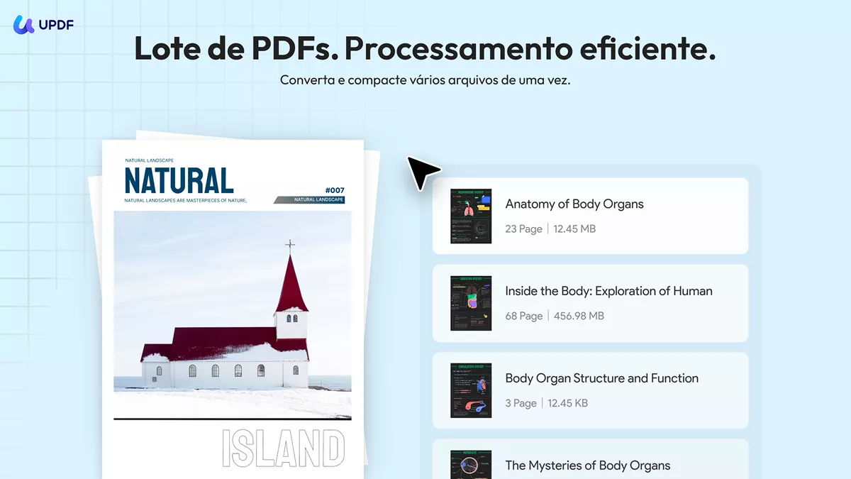 Processamento em lote de PDF no UPDF