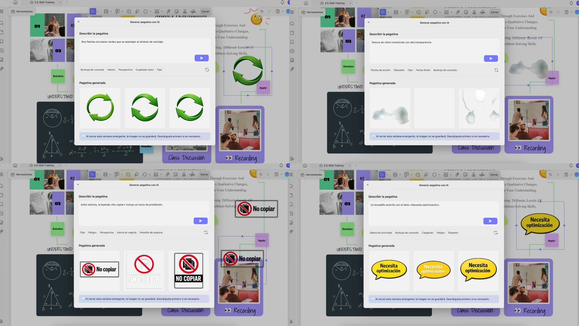 mac ai generate sticker stamp watermark and background updf