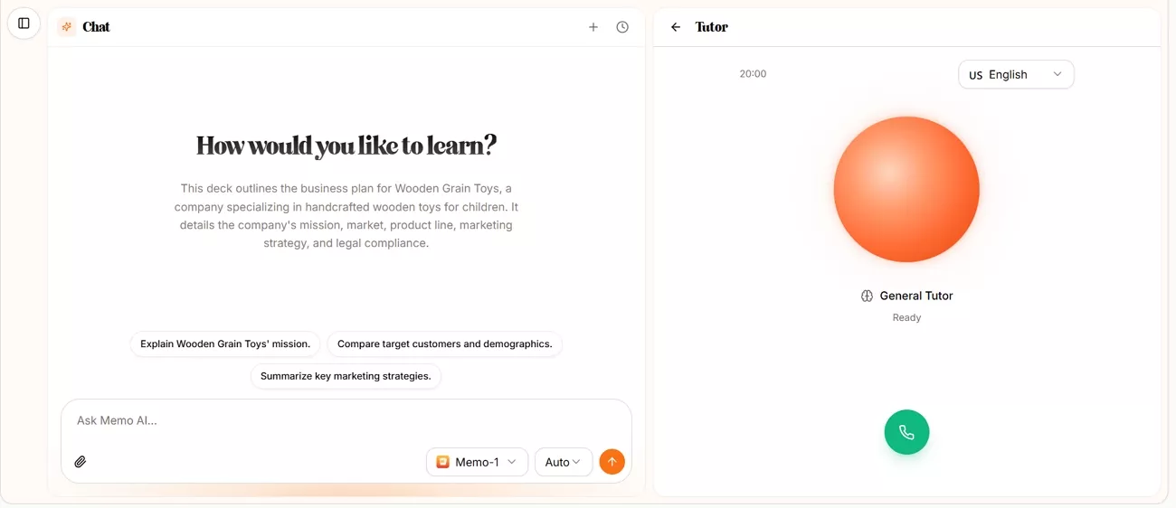 call ai tutor clear complex question