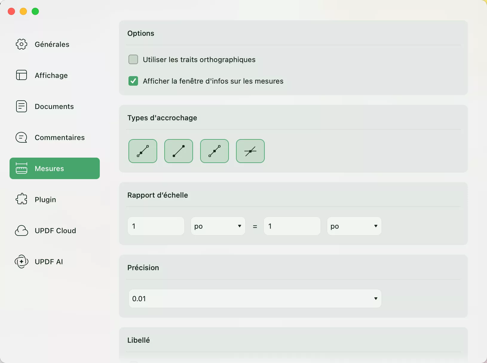 Comment mesurer une distance dans un fichier PDF (UPDF) ? Mesure