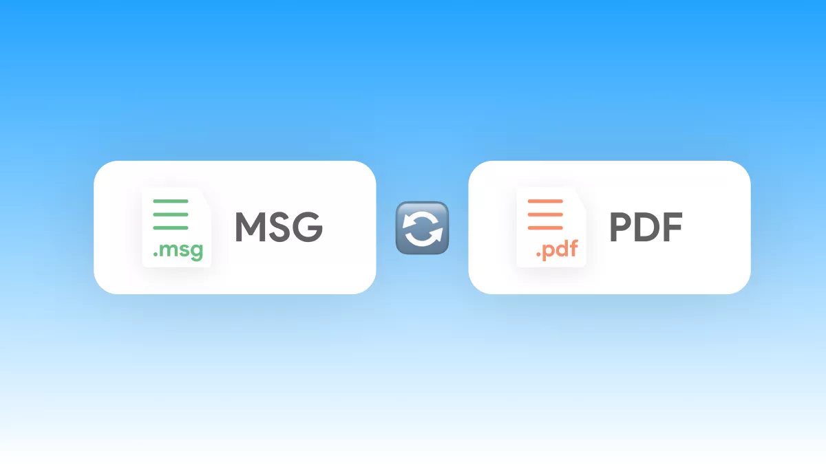 효율적인 MSG 파일 PDF 변환 가이드