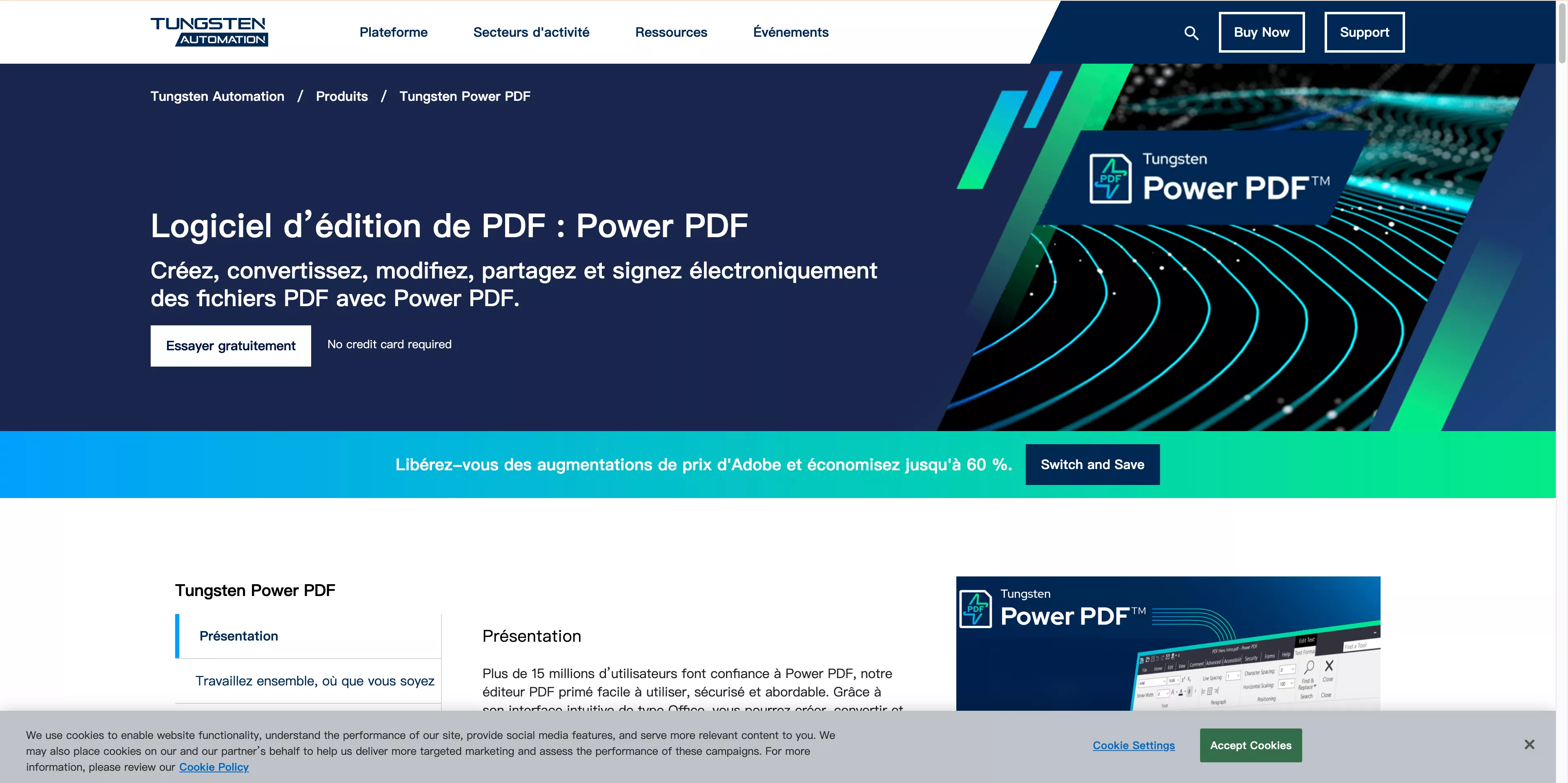 Essai gratuit de Nuance PDF Editor