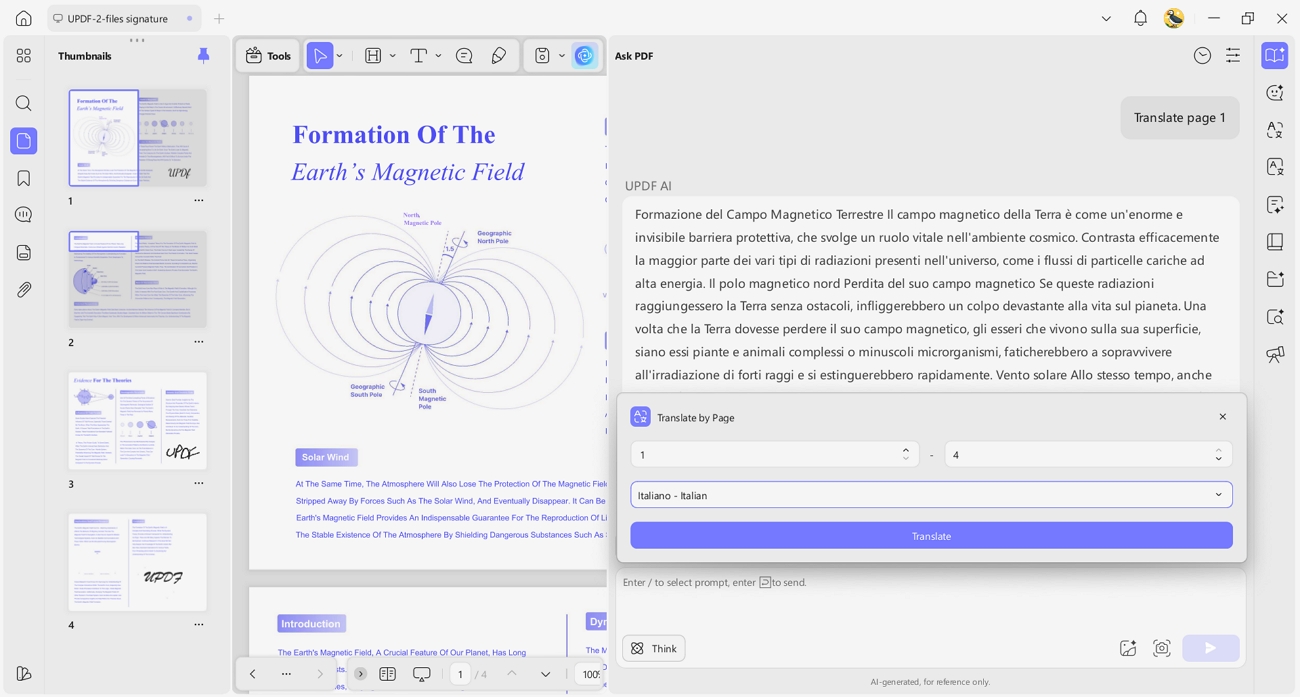 translate pdf 27 languages