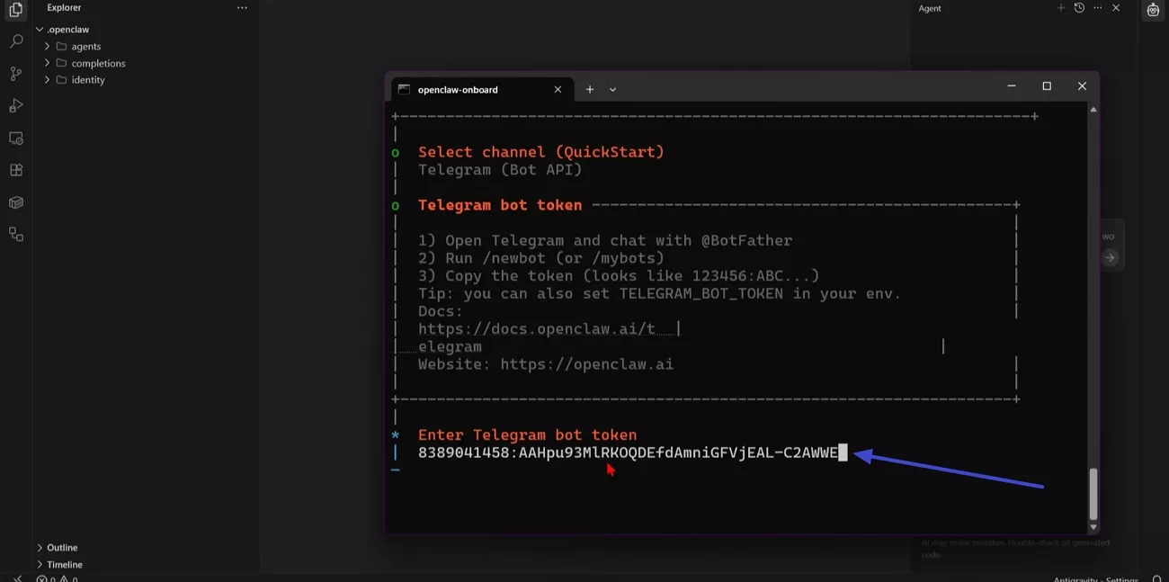 connect openclaw chat channel