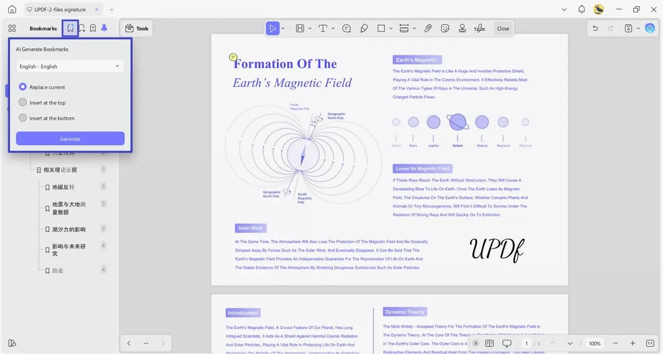 translate bookmark titles 27 languages