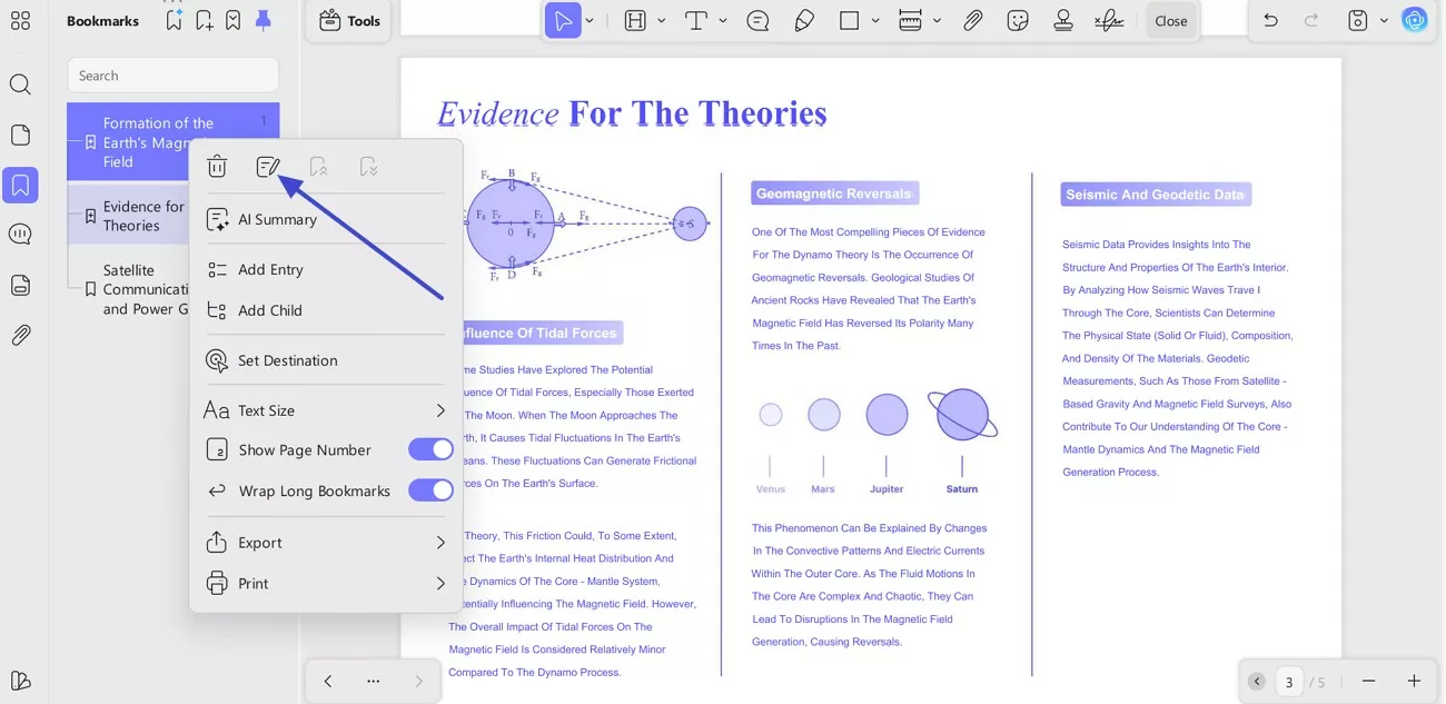 rename the bookmark to proceed