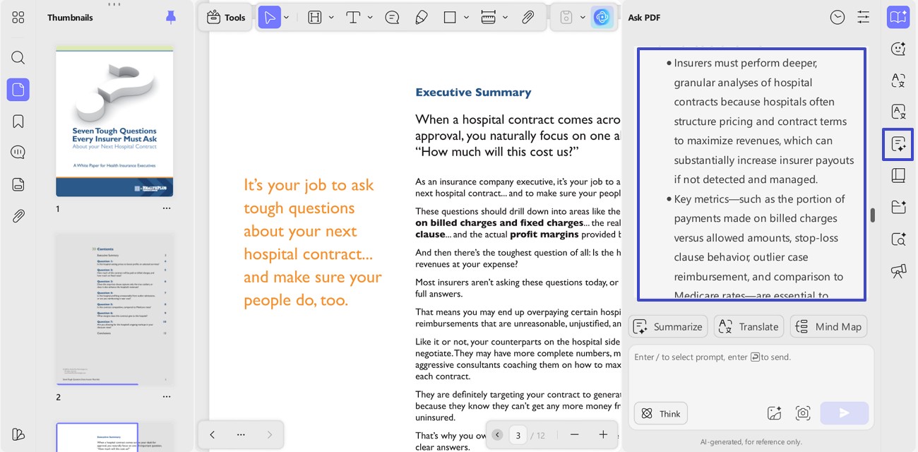 review the key points