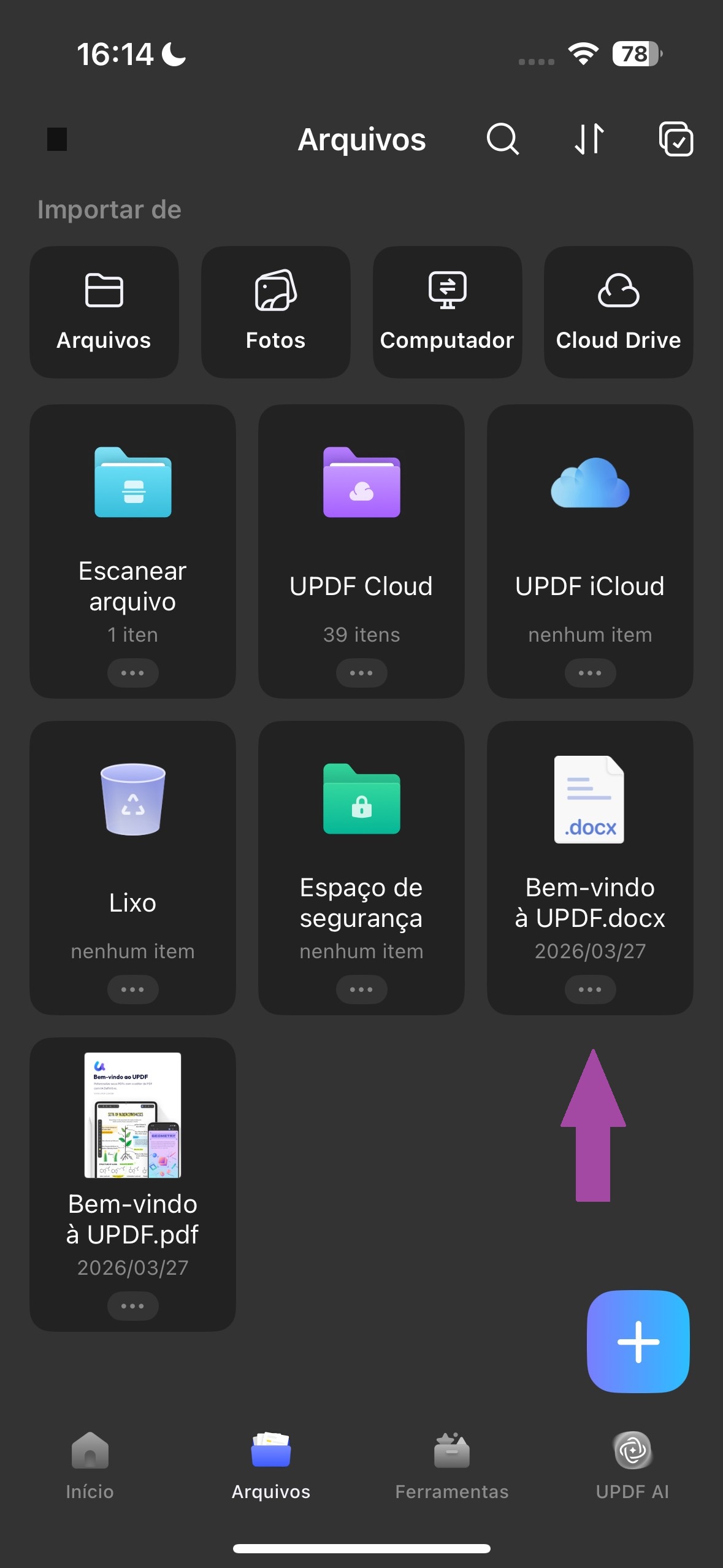abrir um modelo de planta em pdf