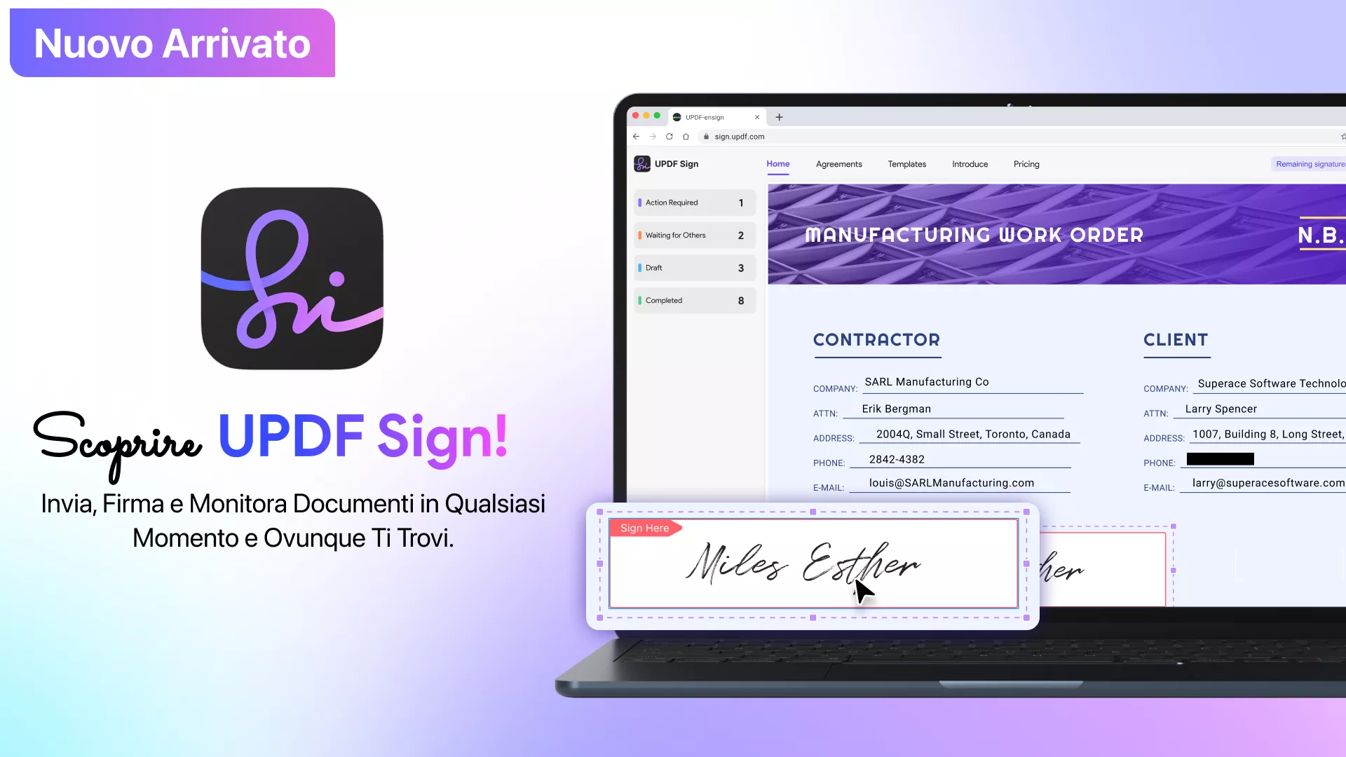 UPDF Sign new launch