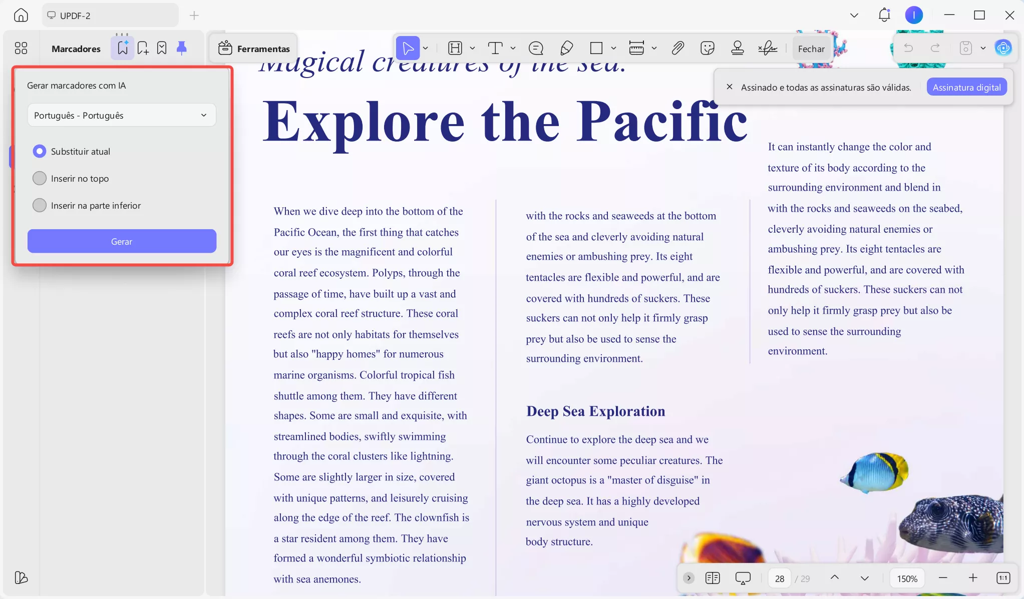 Traduzir títulos de marcadores para 27 idiomas