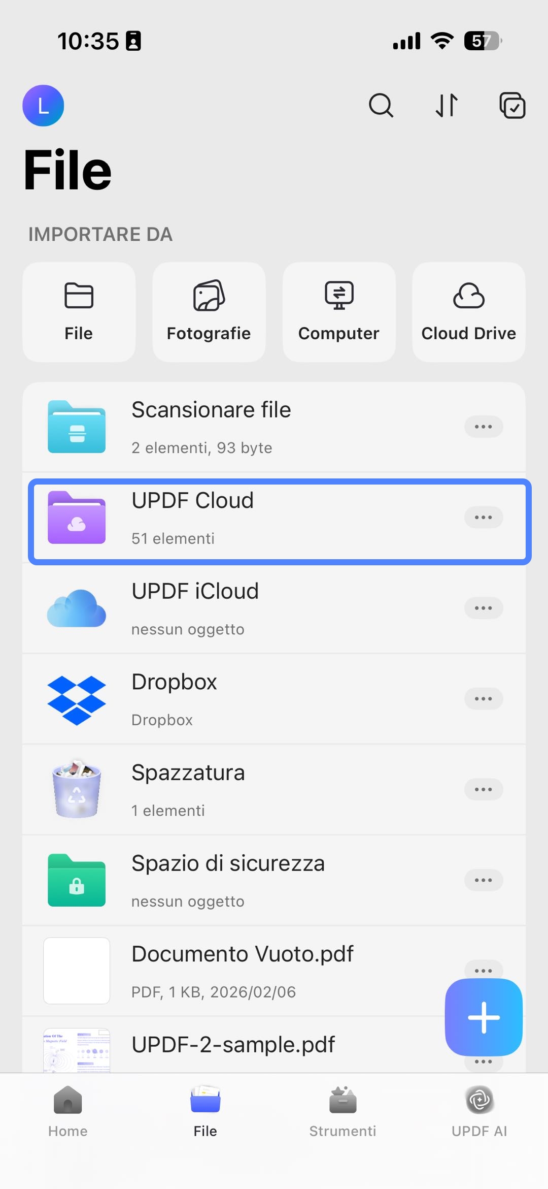 updf cloud ios 