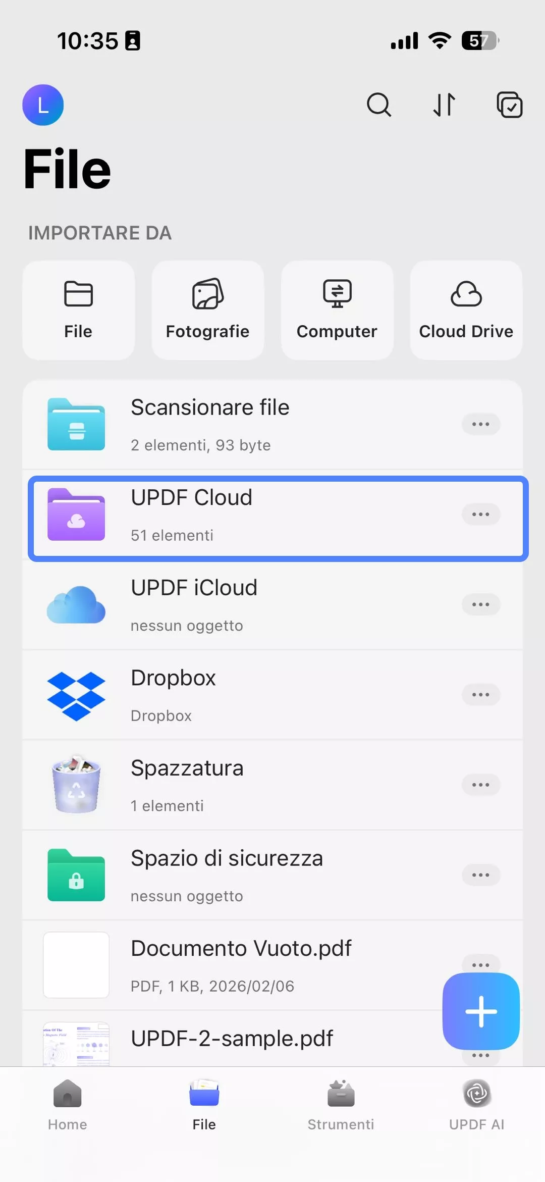 updf cloud ios 