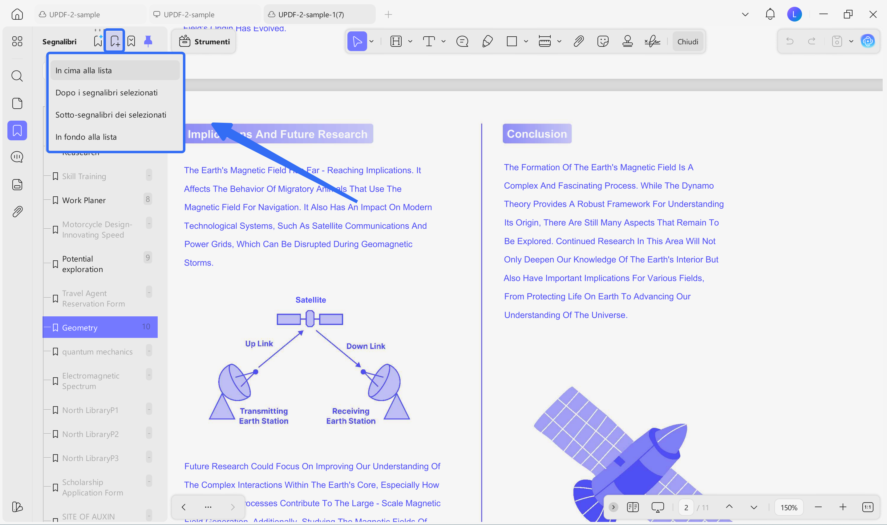 create new bookmarks