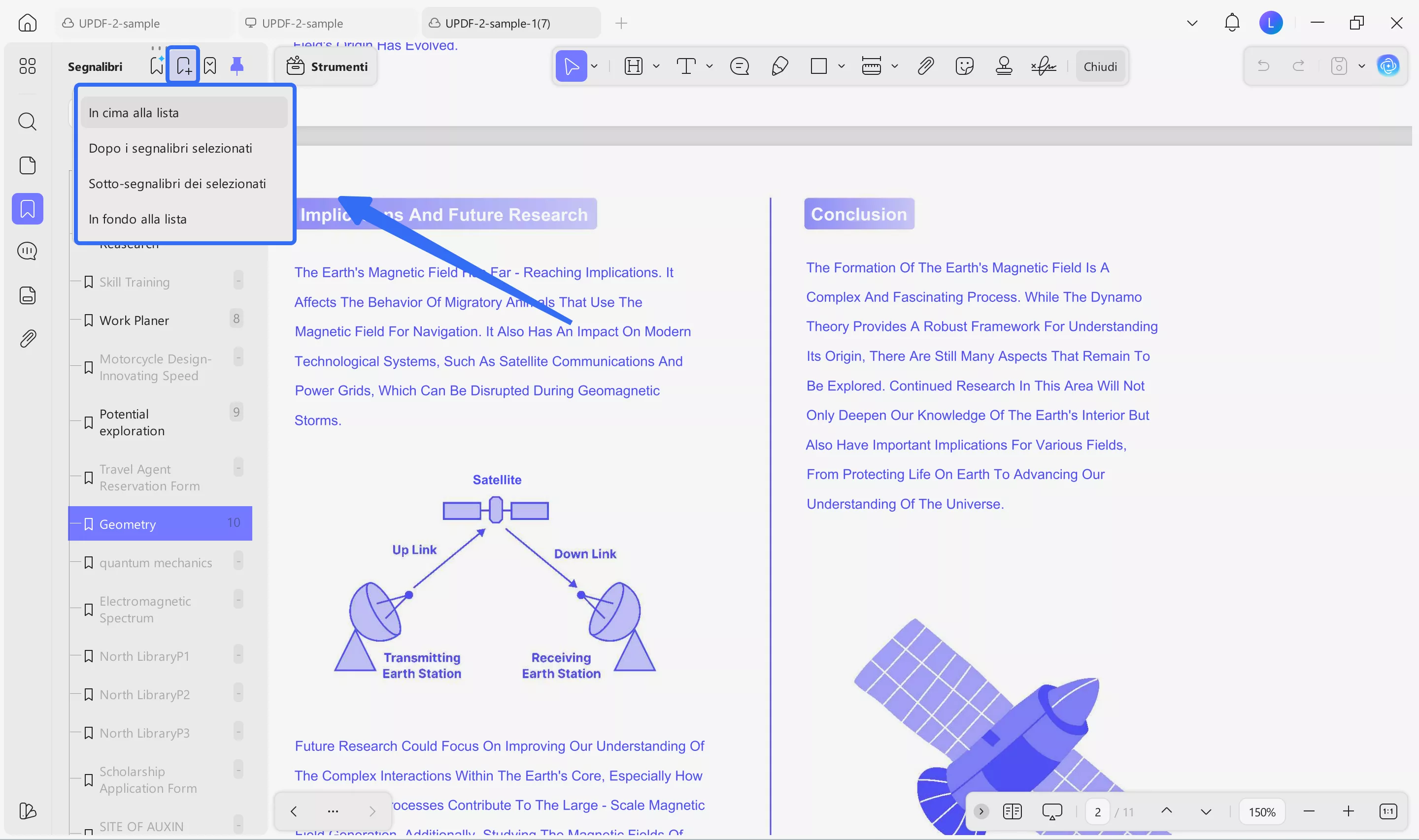 create new bookmarks