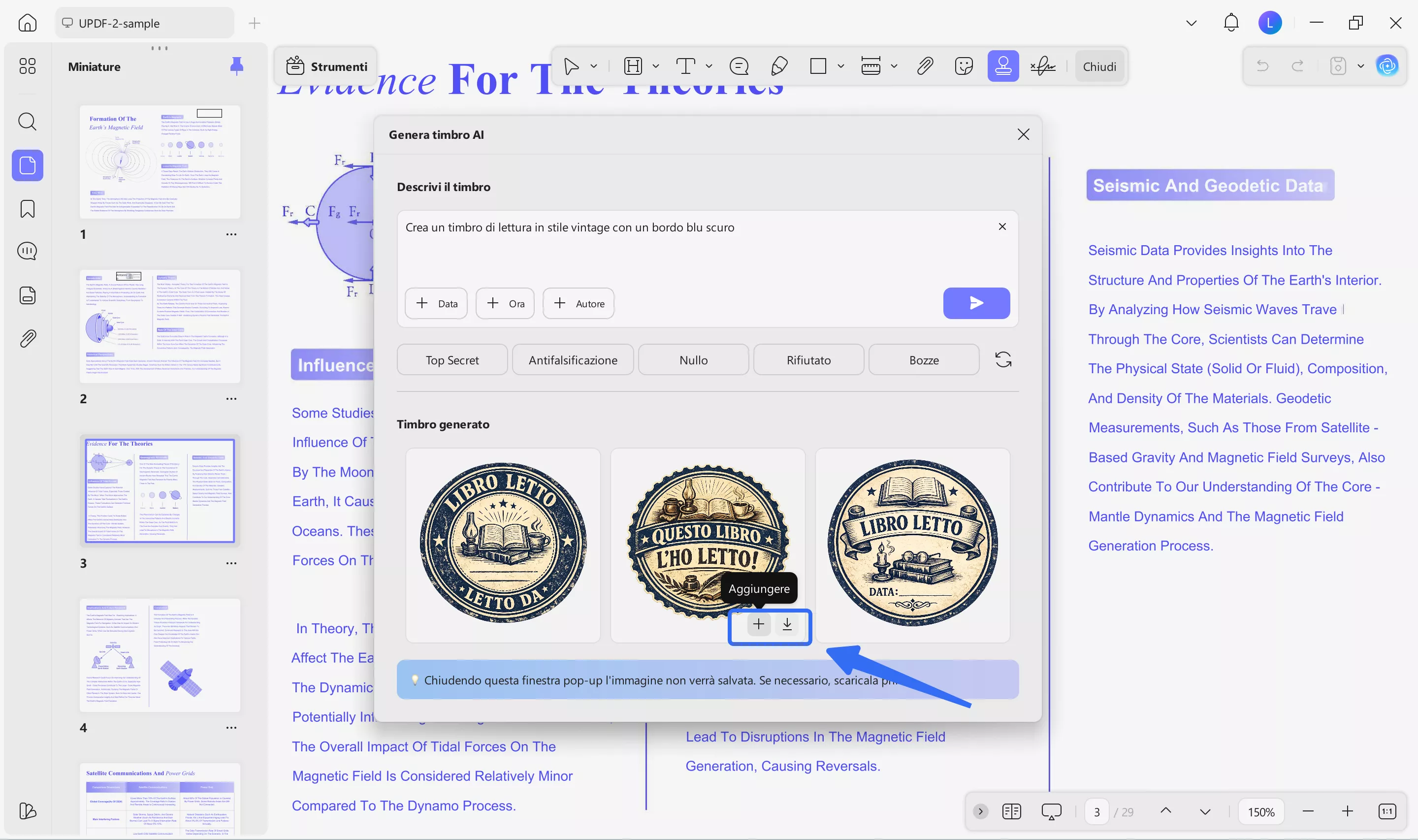download or add the stamps to pdf