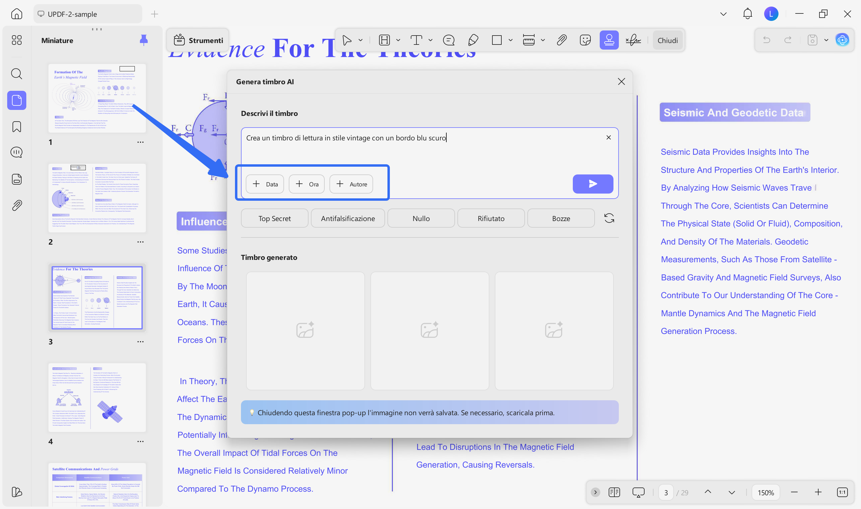 add date, time, or author details