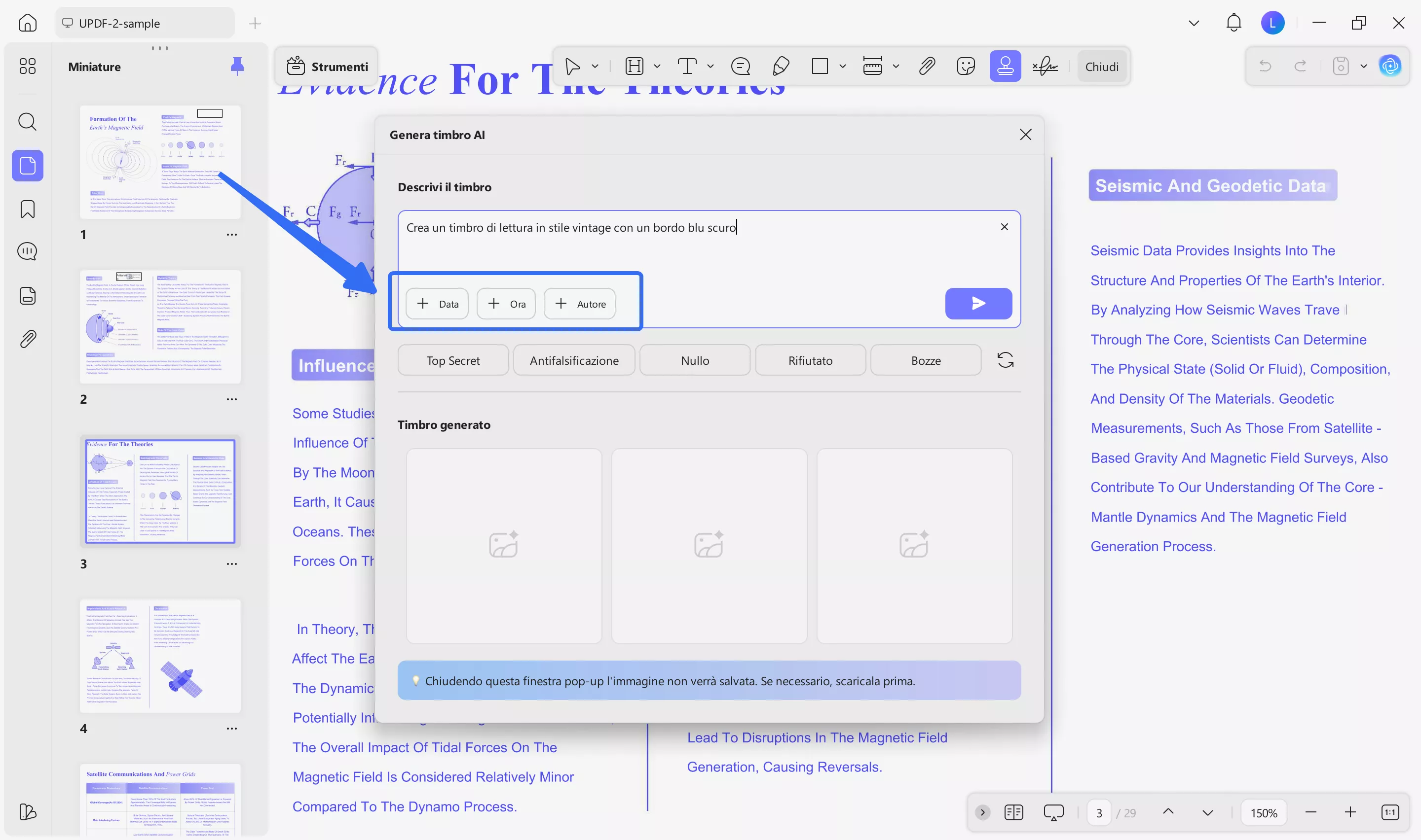 add date, time, or author details