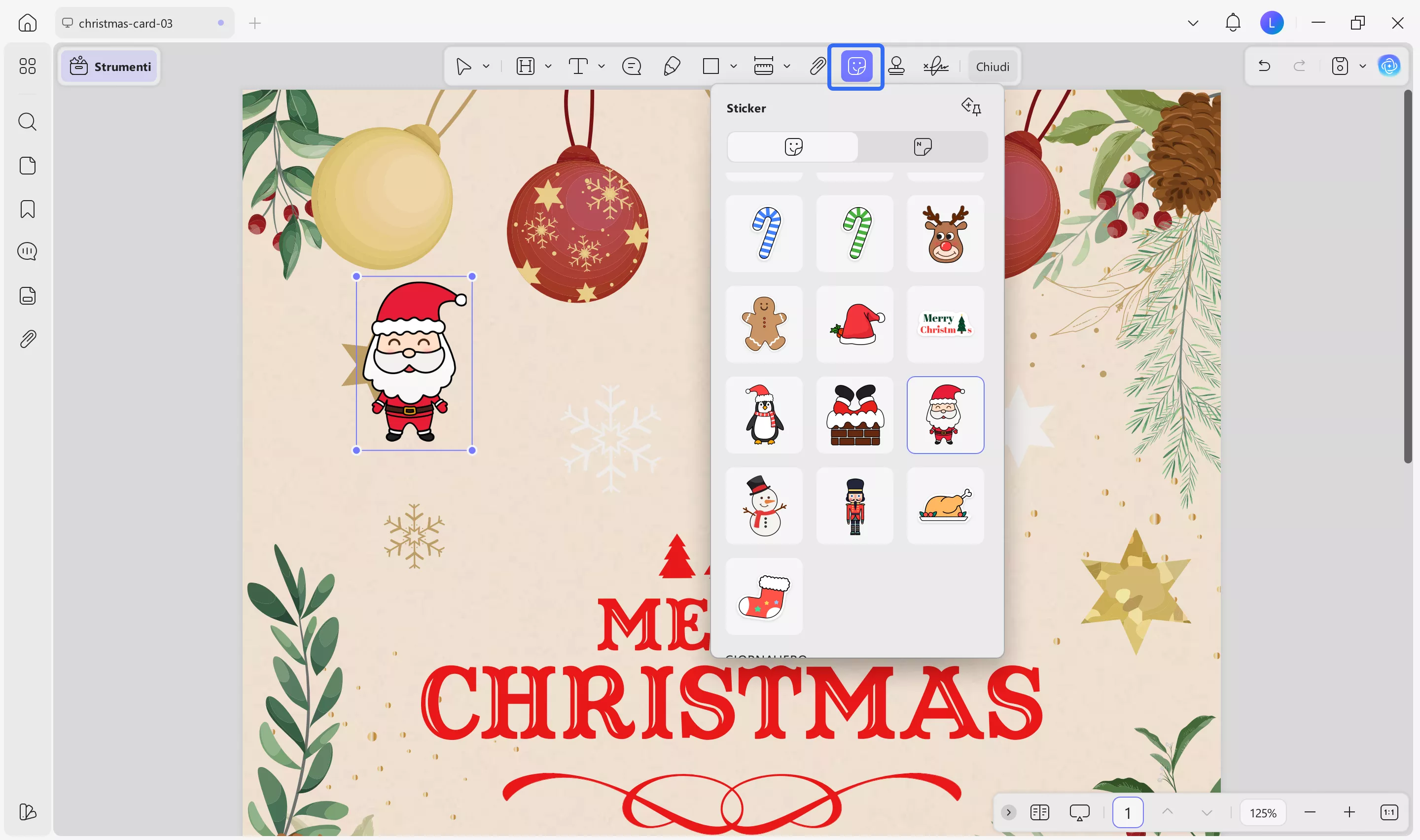 make a banner in pdf