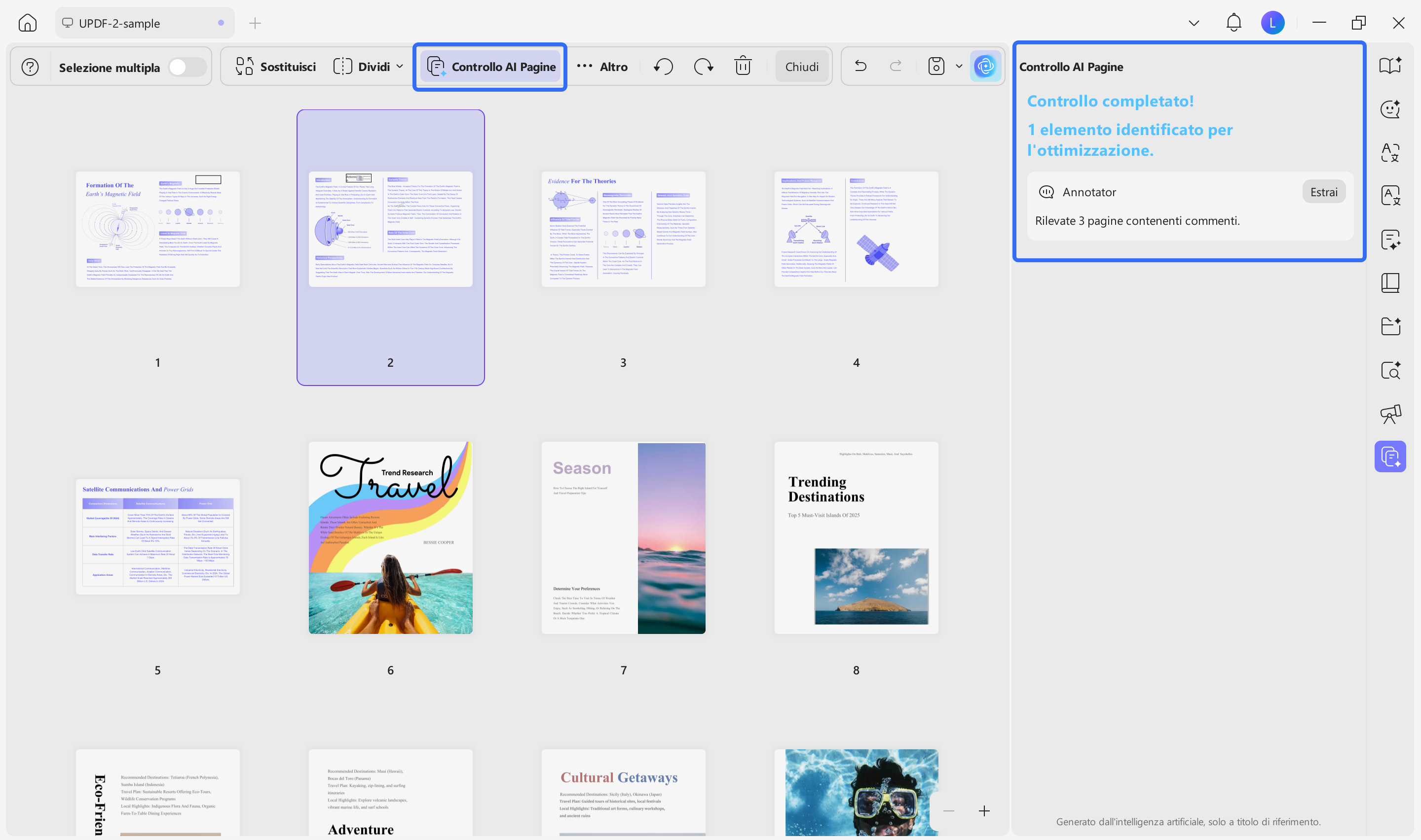 gestione pagine ai updf win