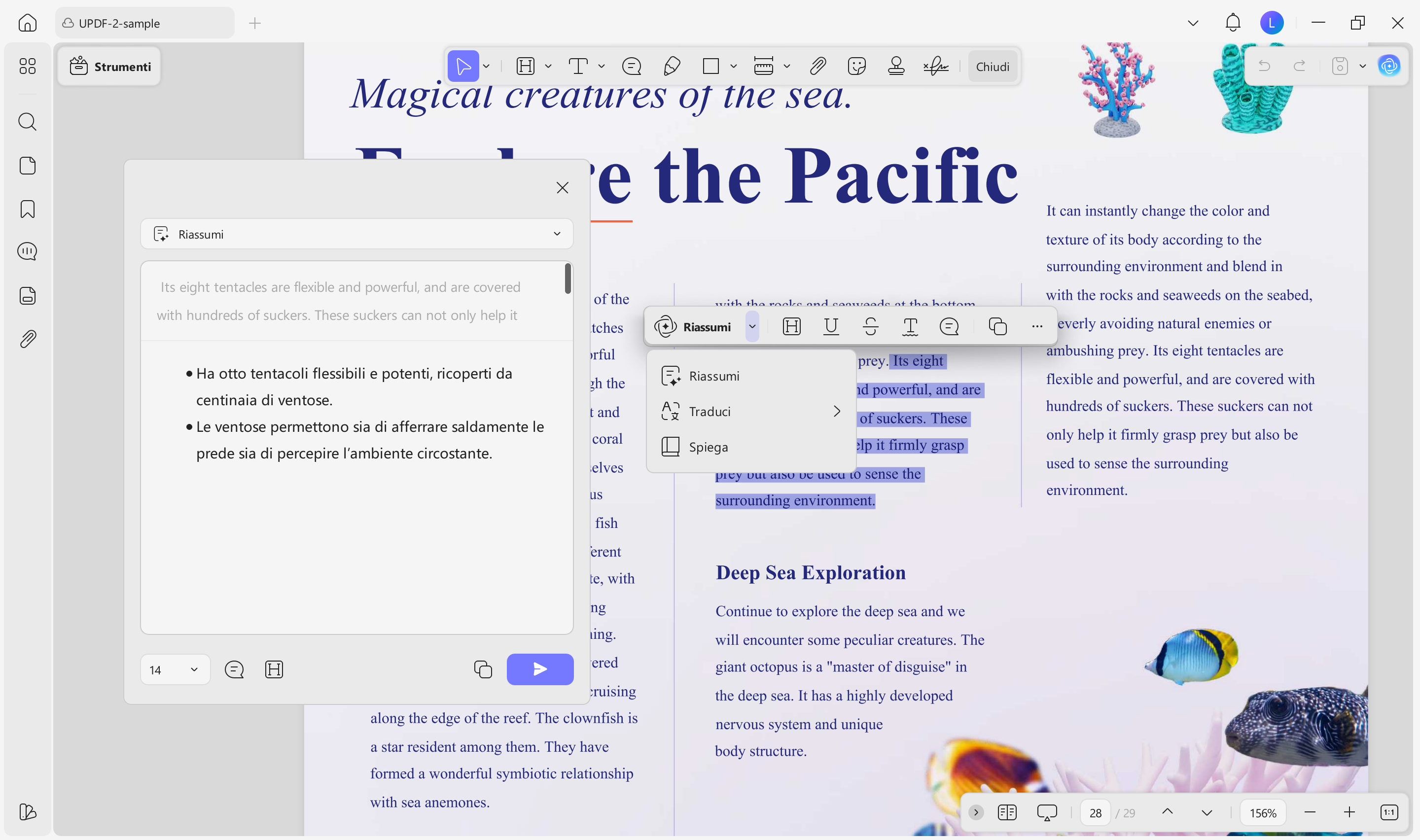 ai tools to summarize or translate your pdf