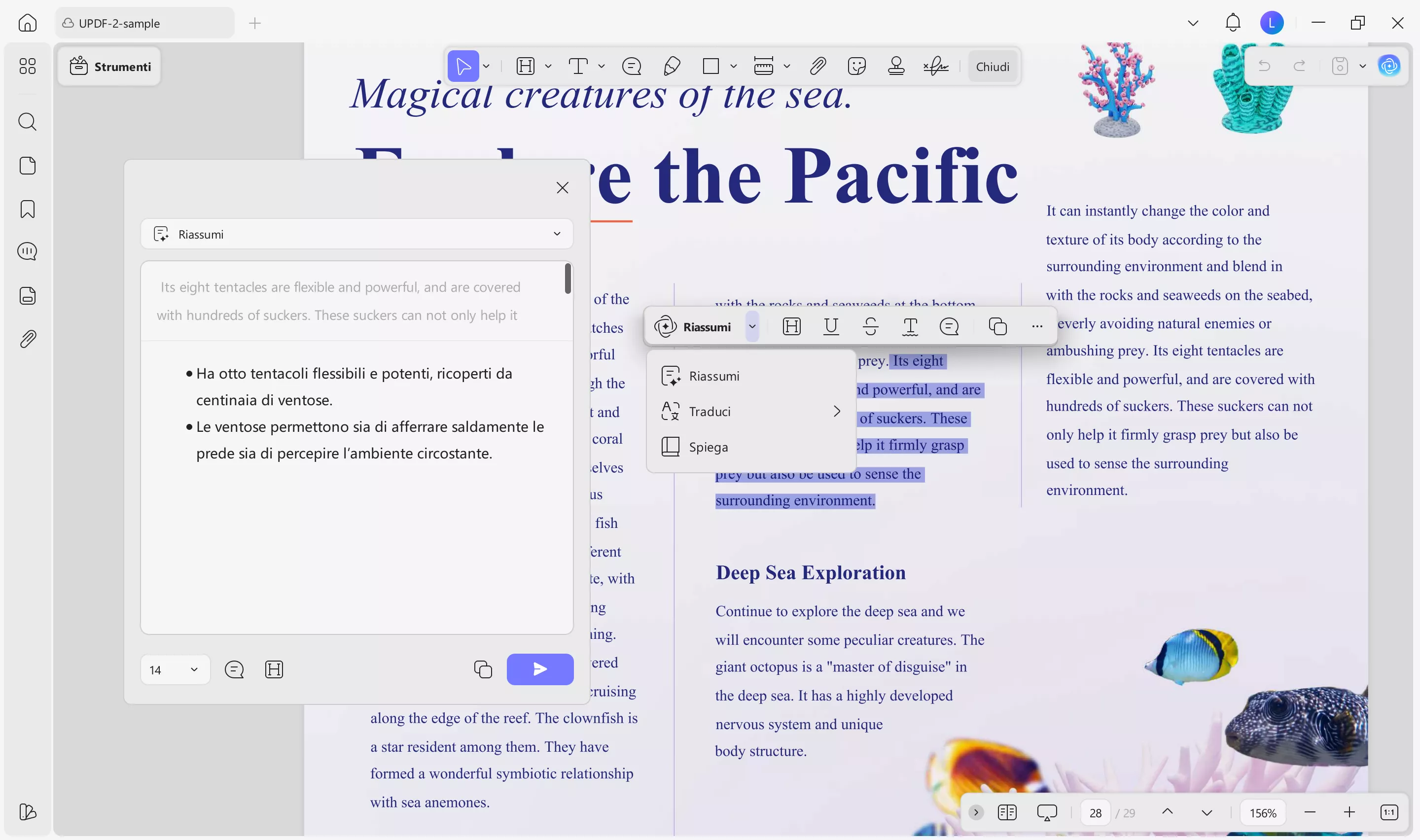 ai tools to summarize or translate your pdf