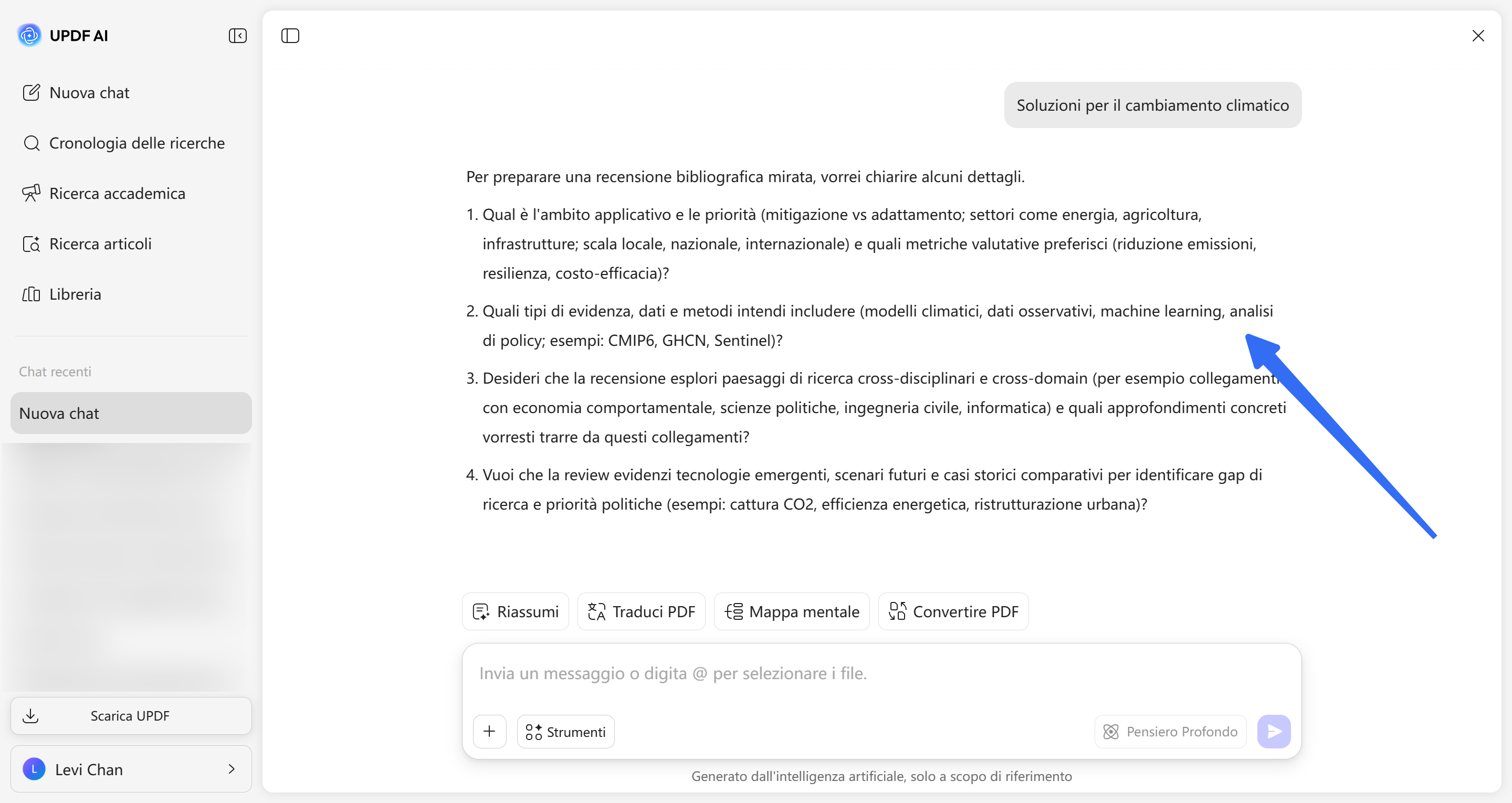 specific research keyword updf