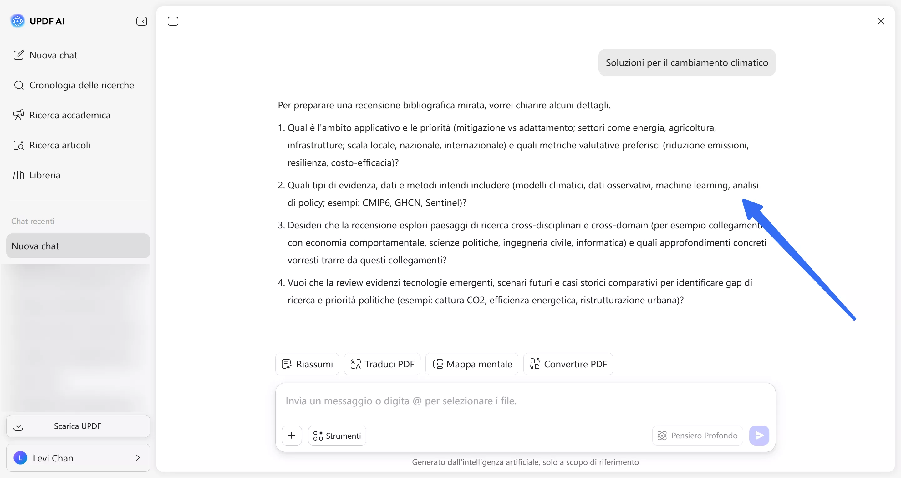 specific research keyword updf