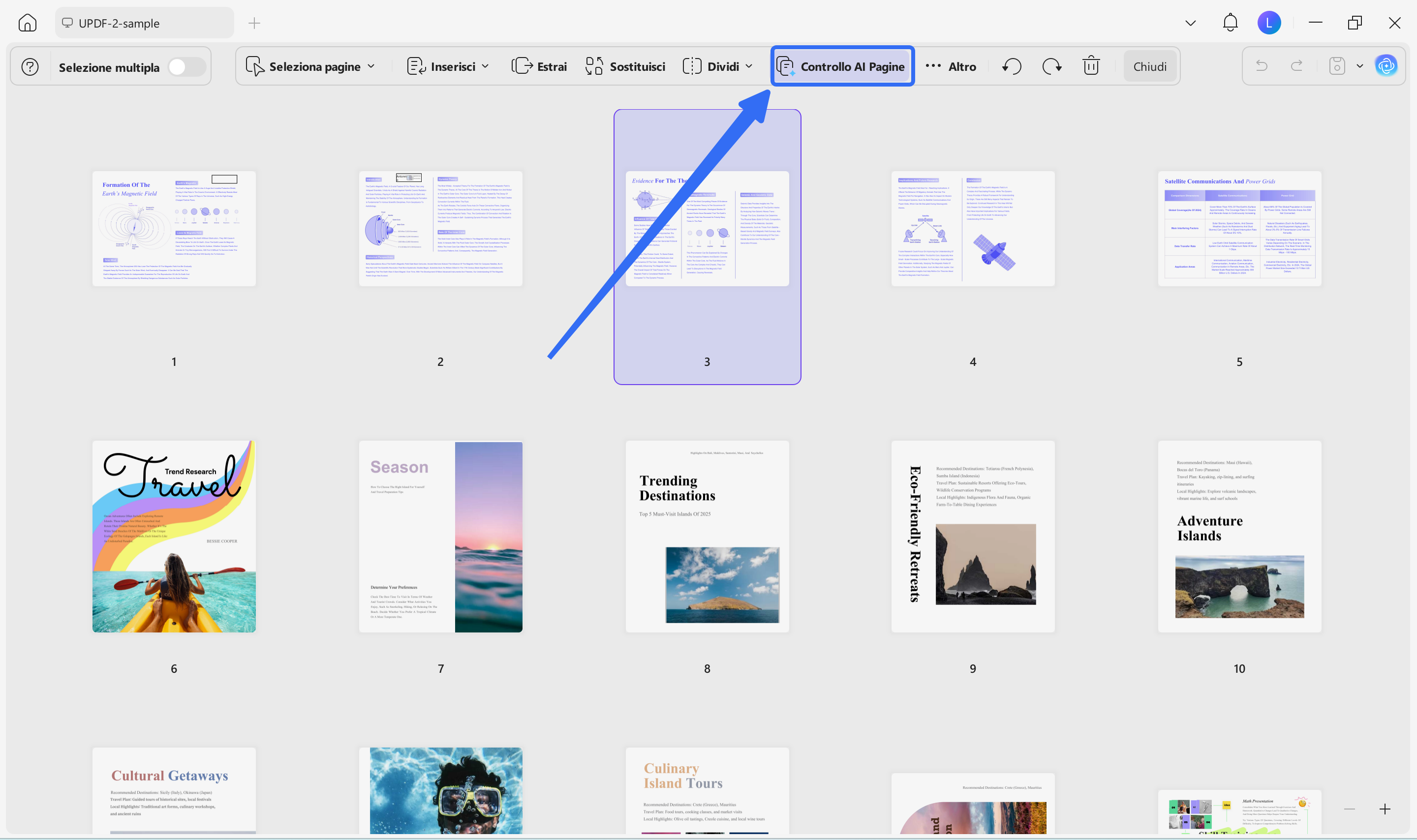 select ai check pages