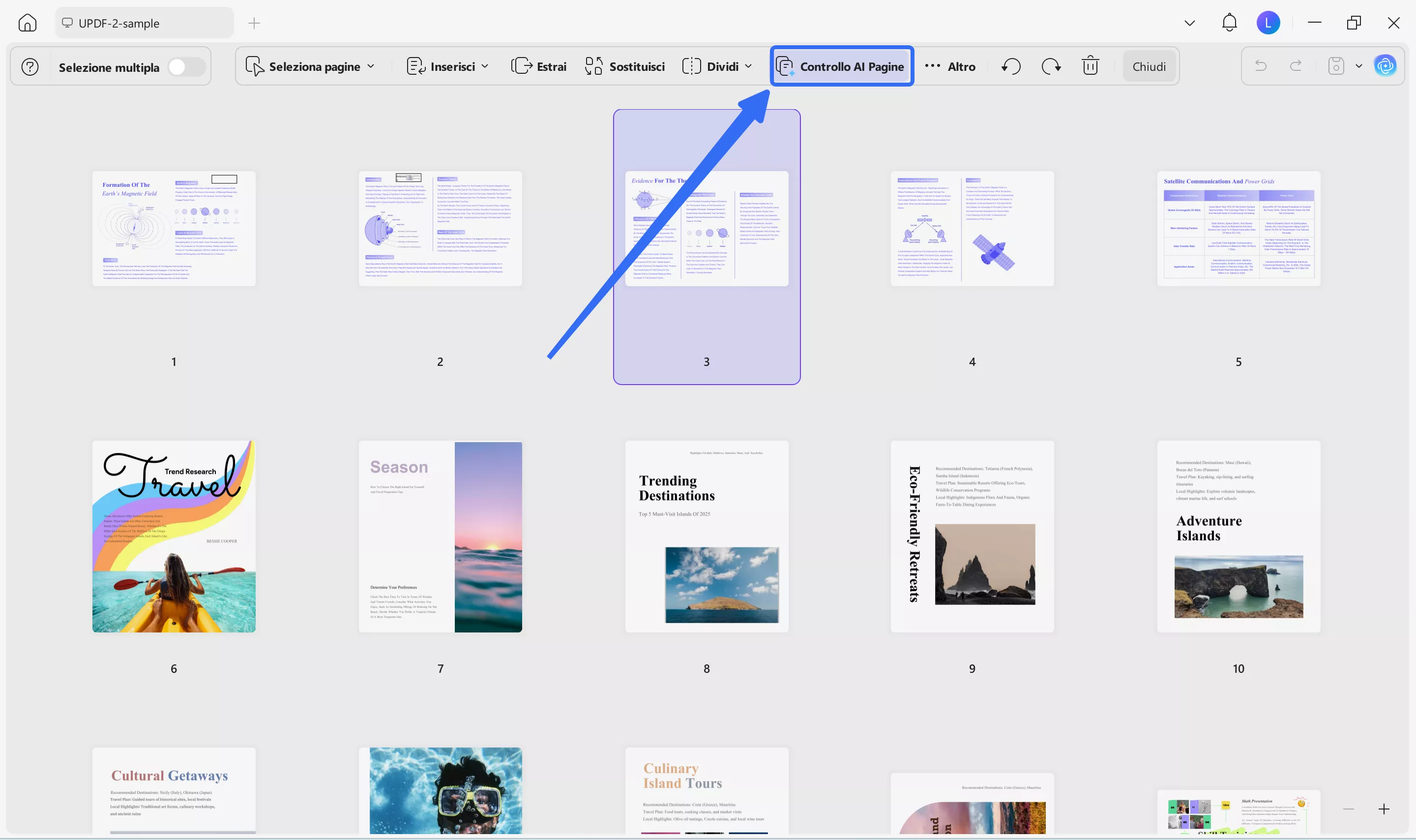 select ai check pages