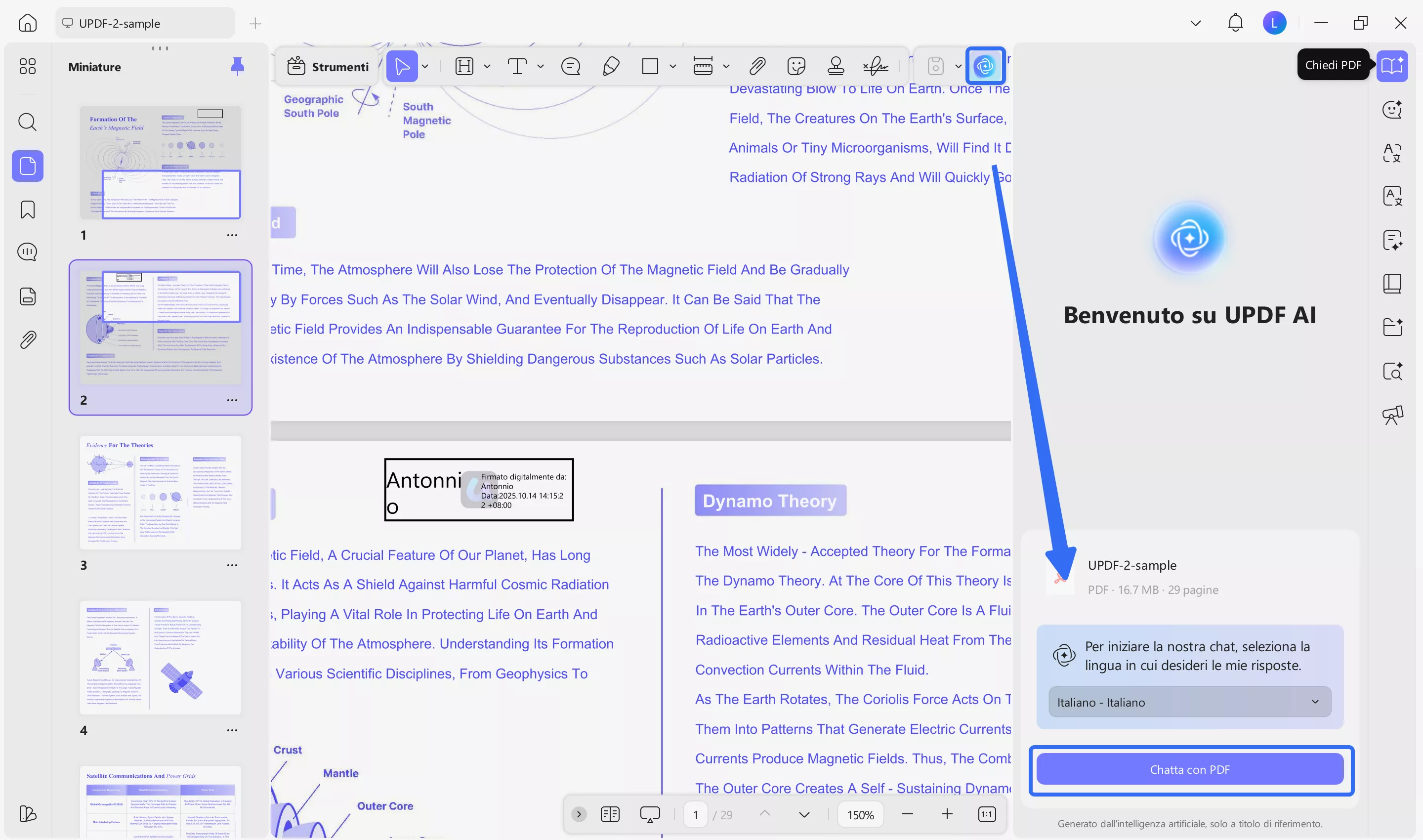 chat with pdf in desktop ai