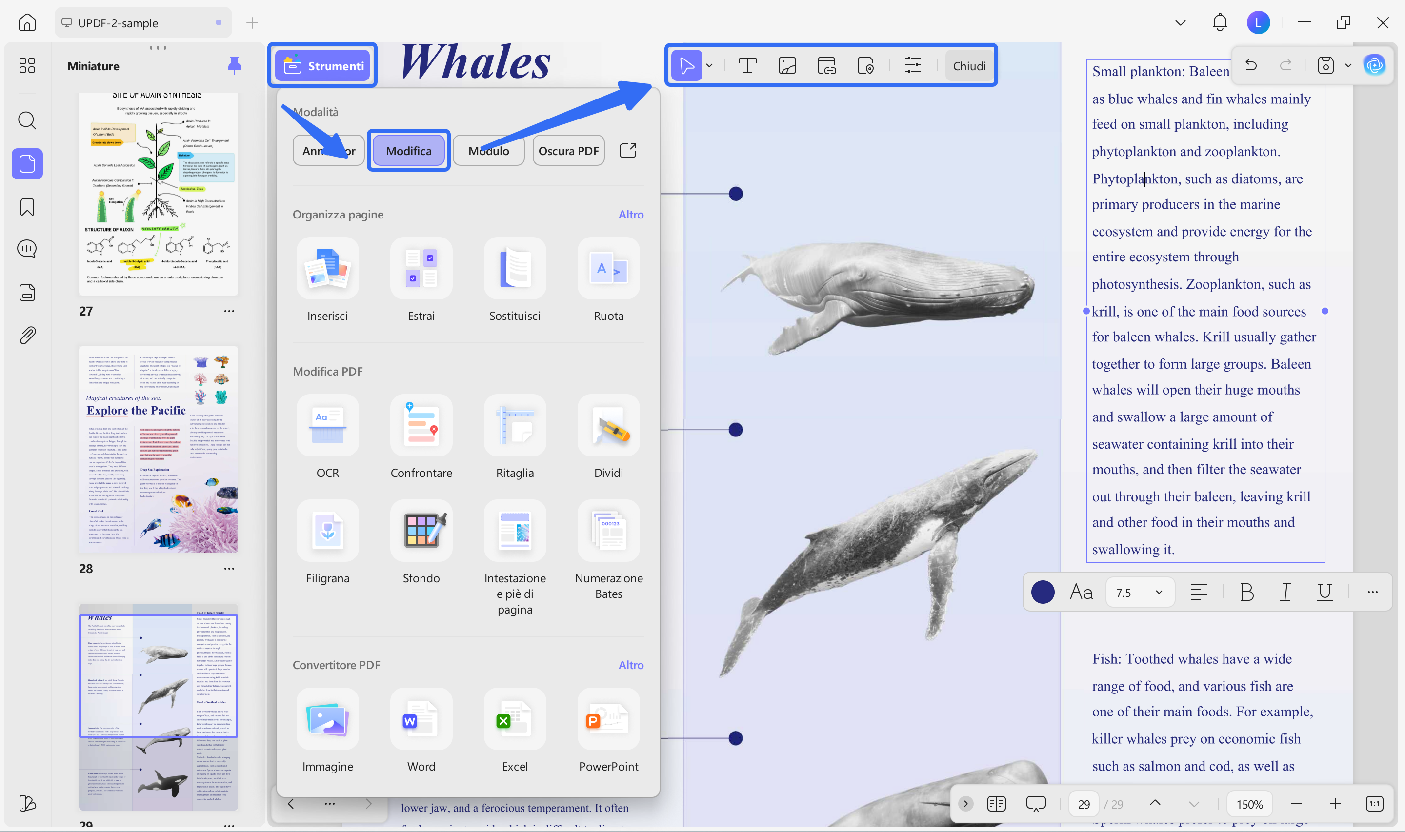 edit pdf tools