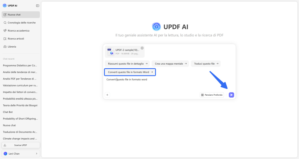 add prompt for conversion