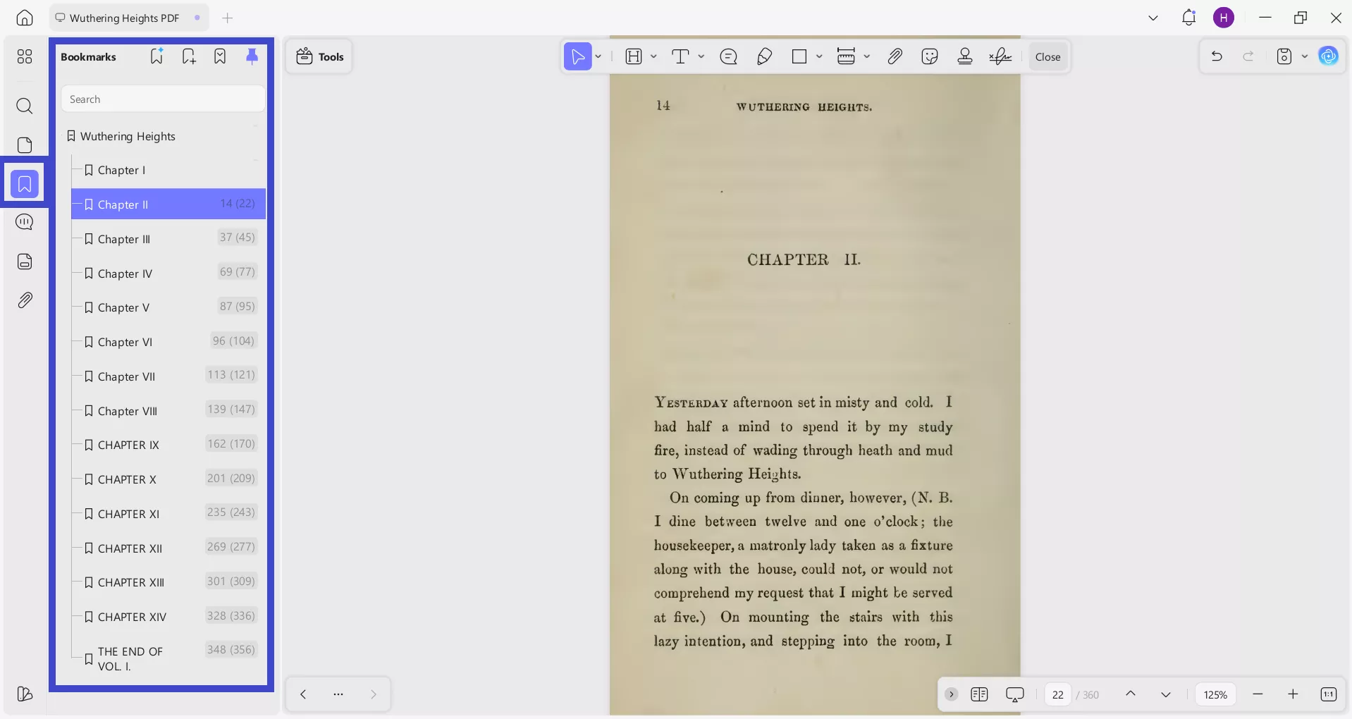 updf generate bookmarks