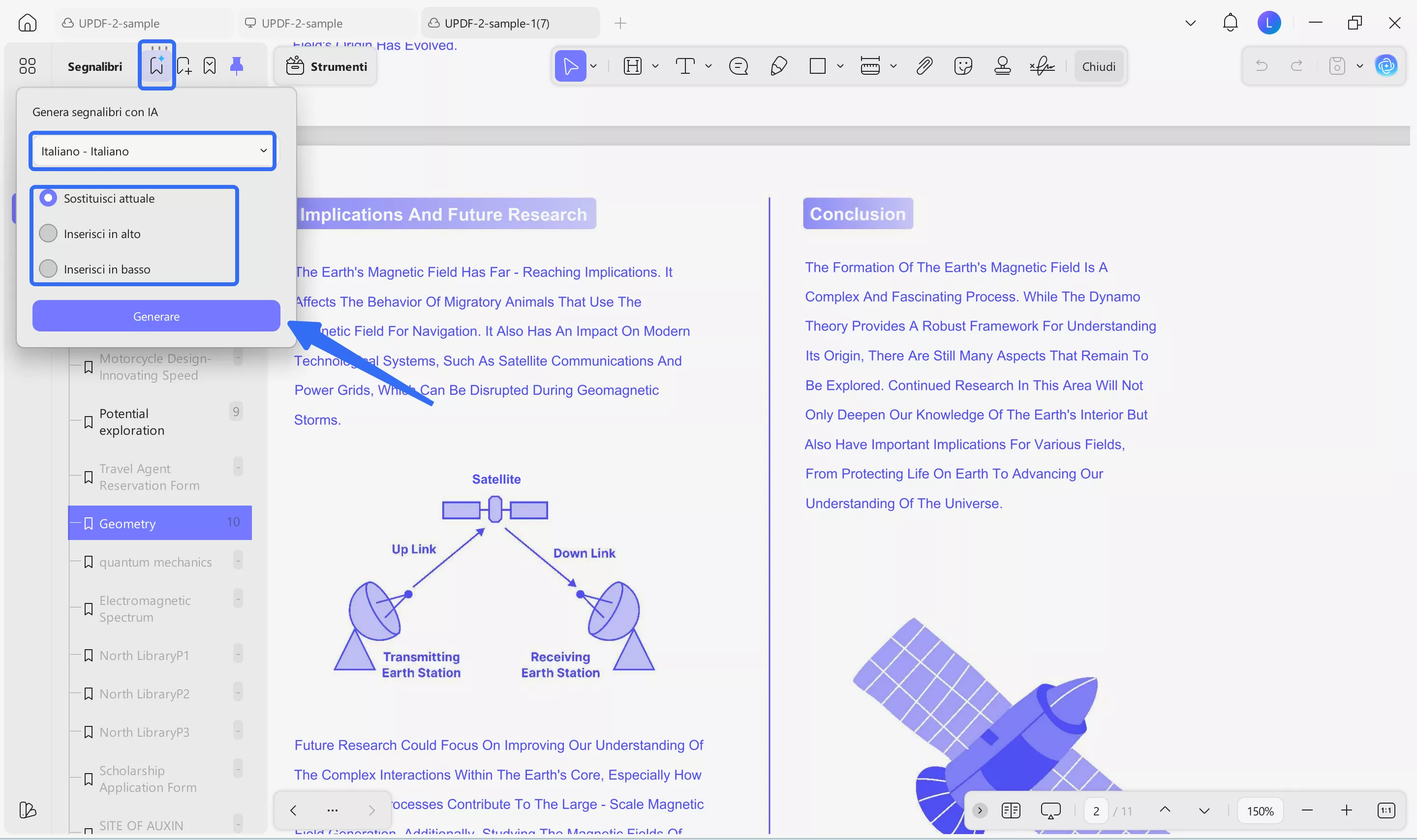 generate translated bookmarks