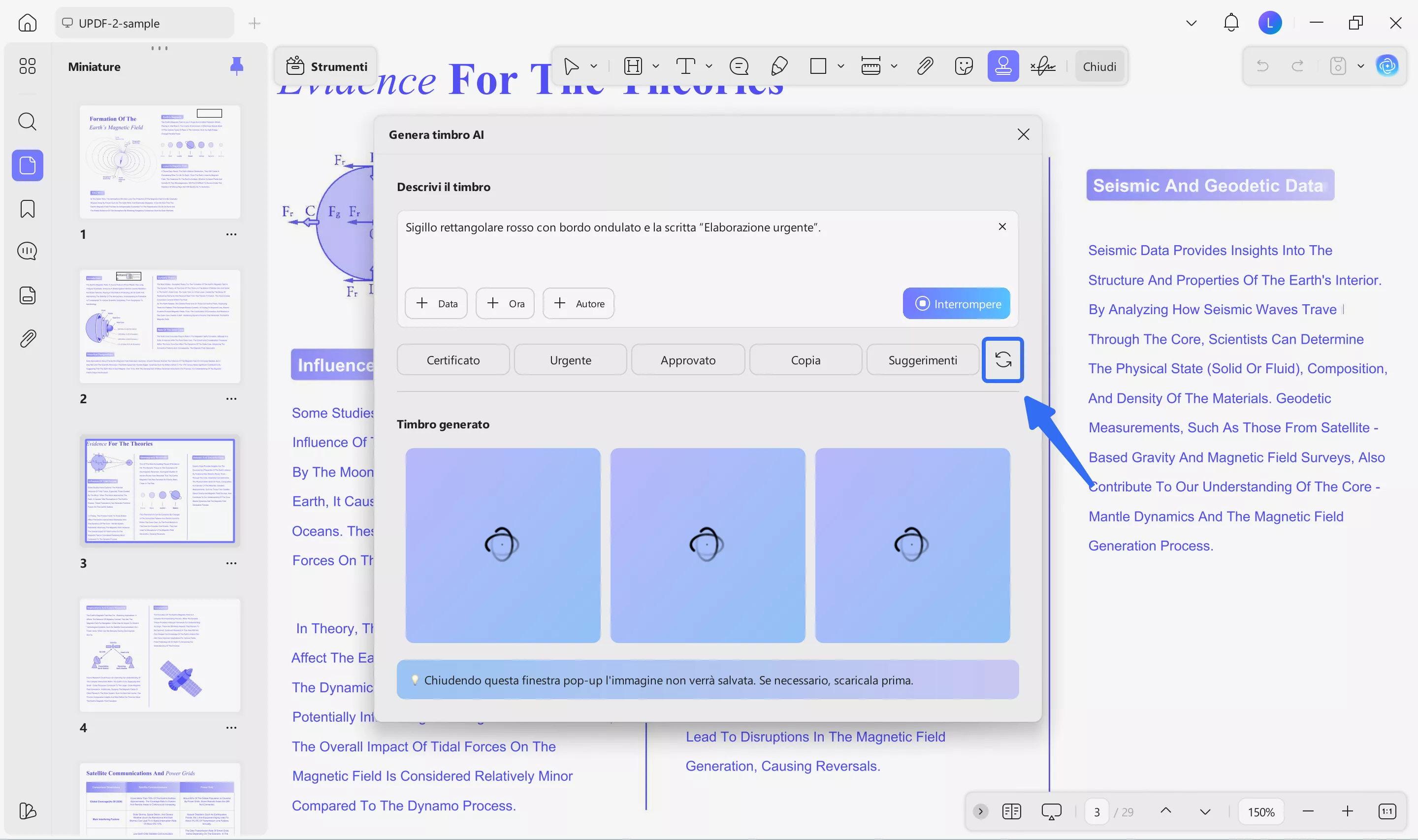 refresh stamp presets