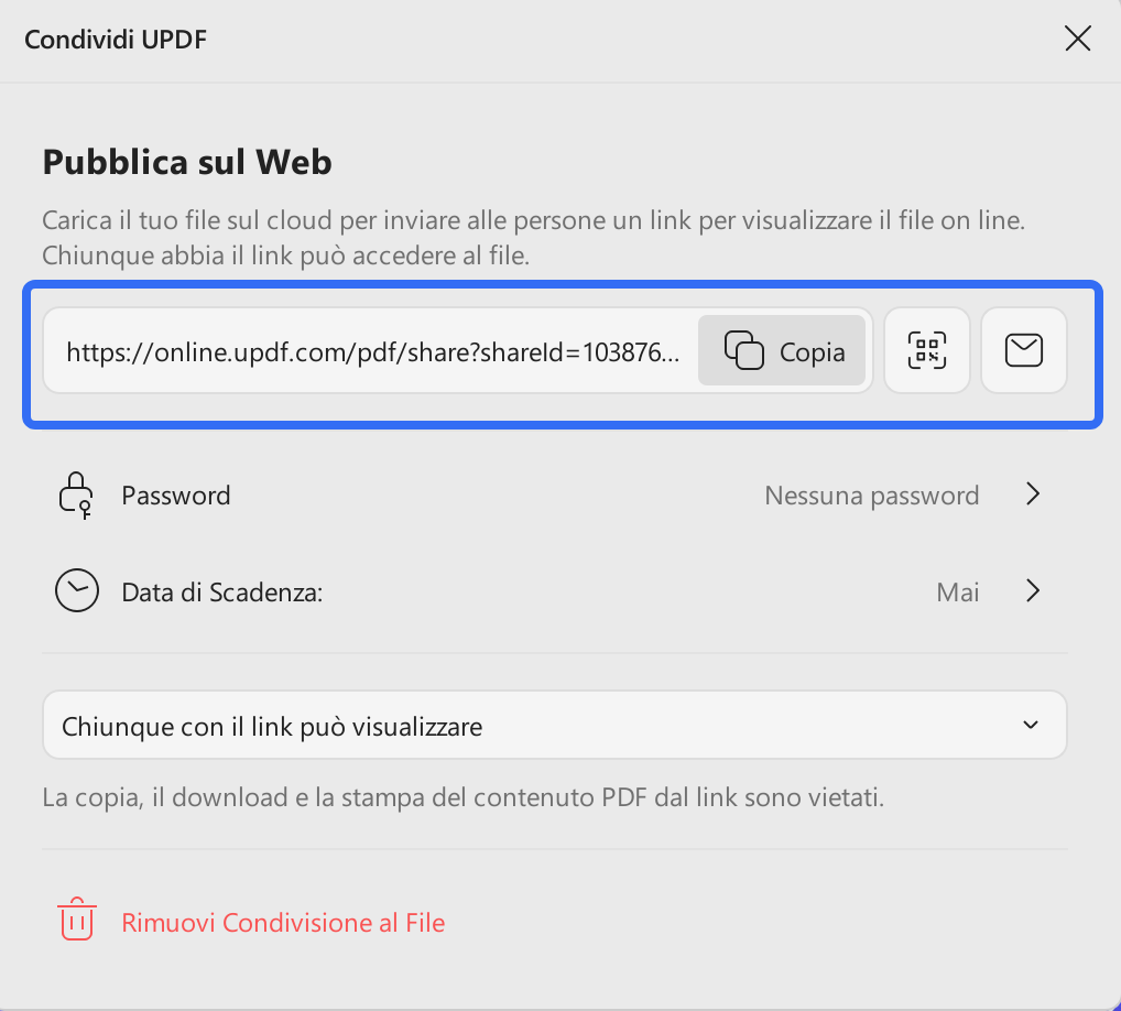 share file with link on windows