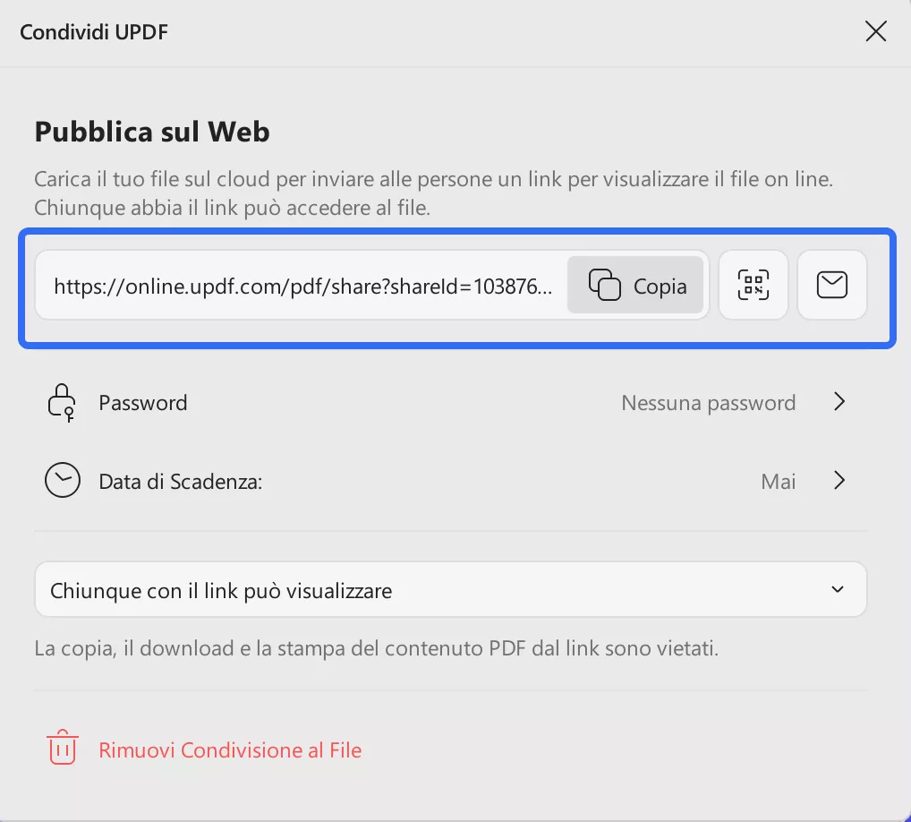 share file with link on windows