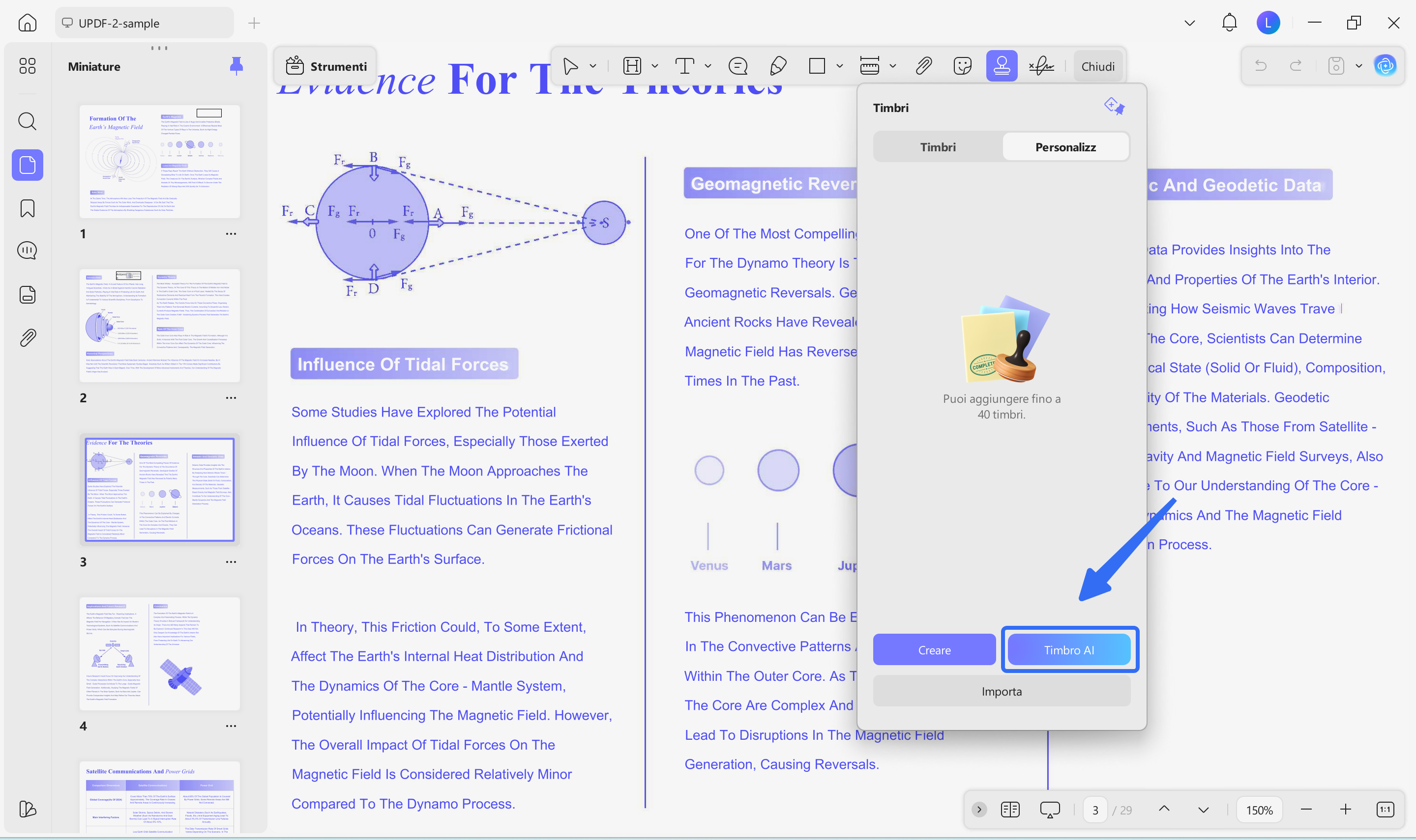 click on ai stamp