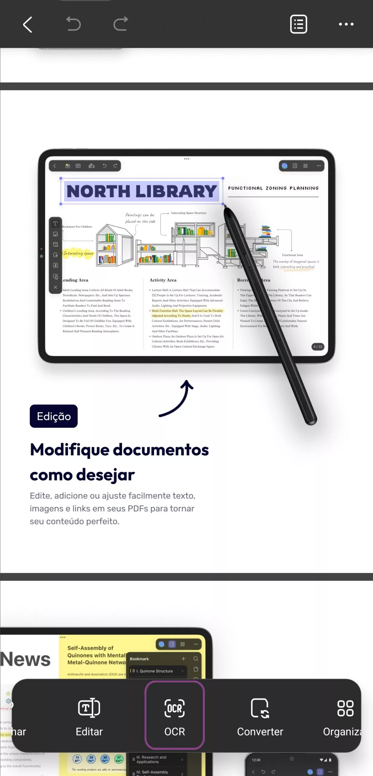 fazer ocr de pdf no celular