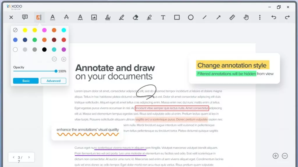 xodo pdf 갤럭시탭 pdf