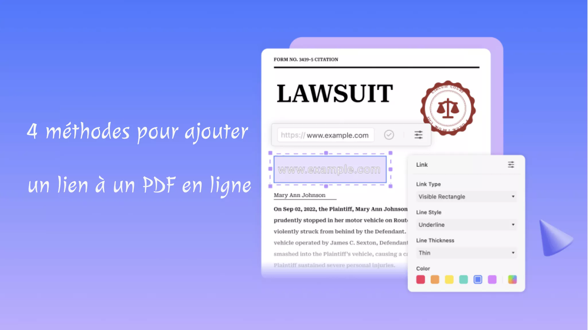Comment ajouter un lien à un PDF en ligne : 4 méthodes