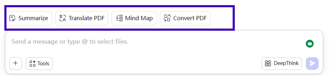 UPDF AI features