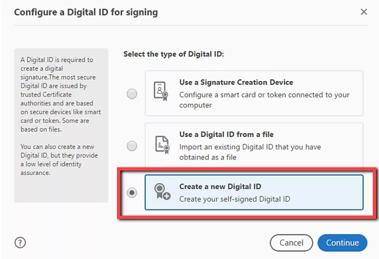 adobe 전자 서명 단계